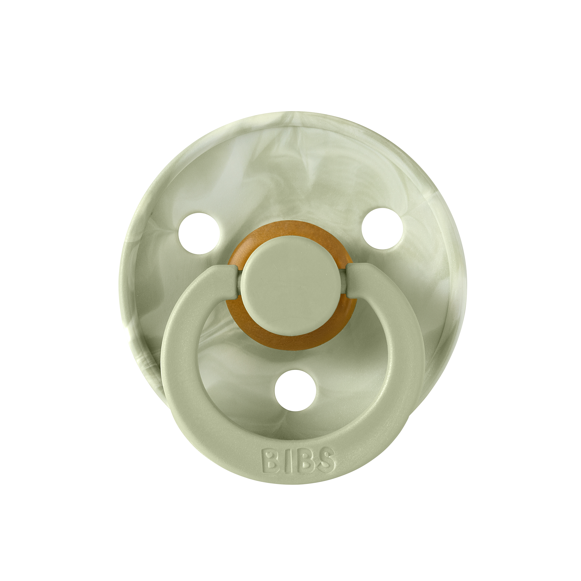 BIBS Colour Tie Dye cumi - zsálya/krémfehér - cumipalást - pippadu