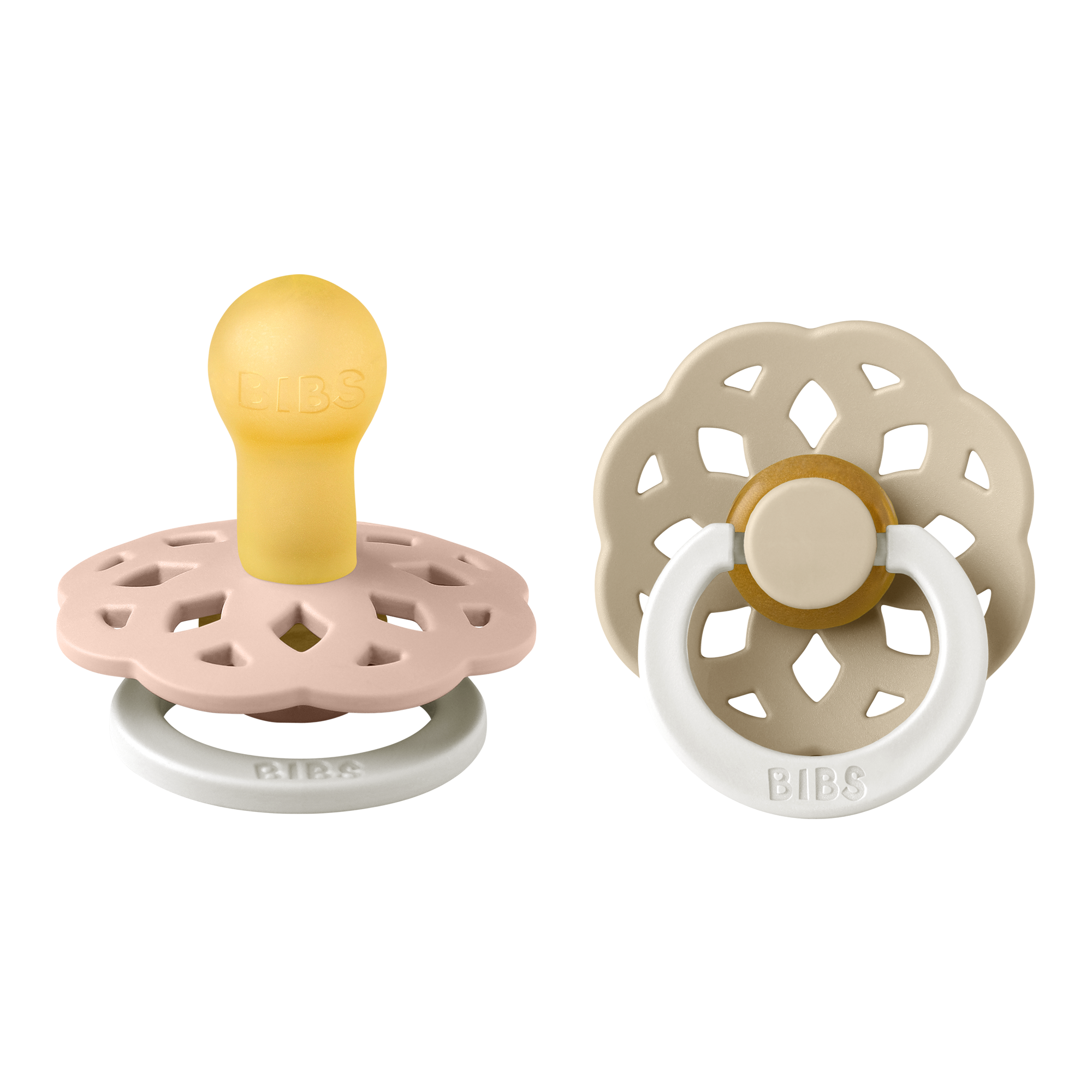 BIBS Boheme esti cumik - éjszakai cumi - esti púderrózsaszín, esti vanília - pippadu - 1. méret