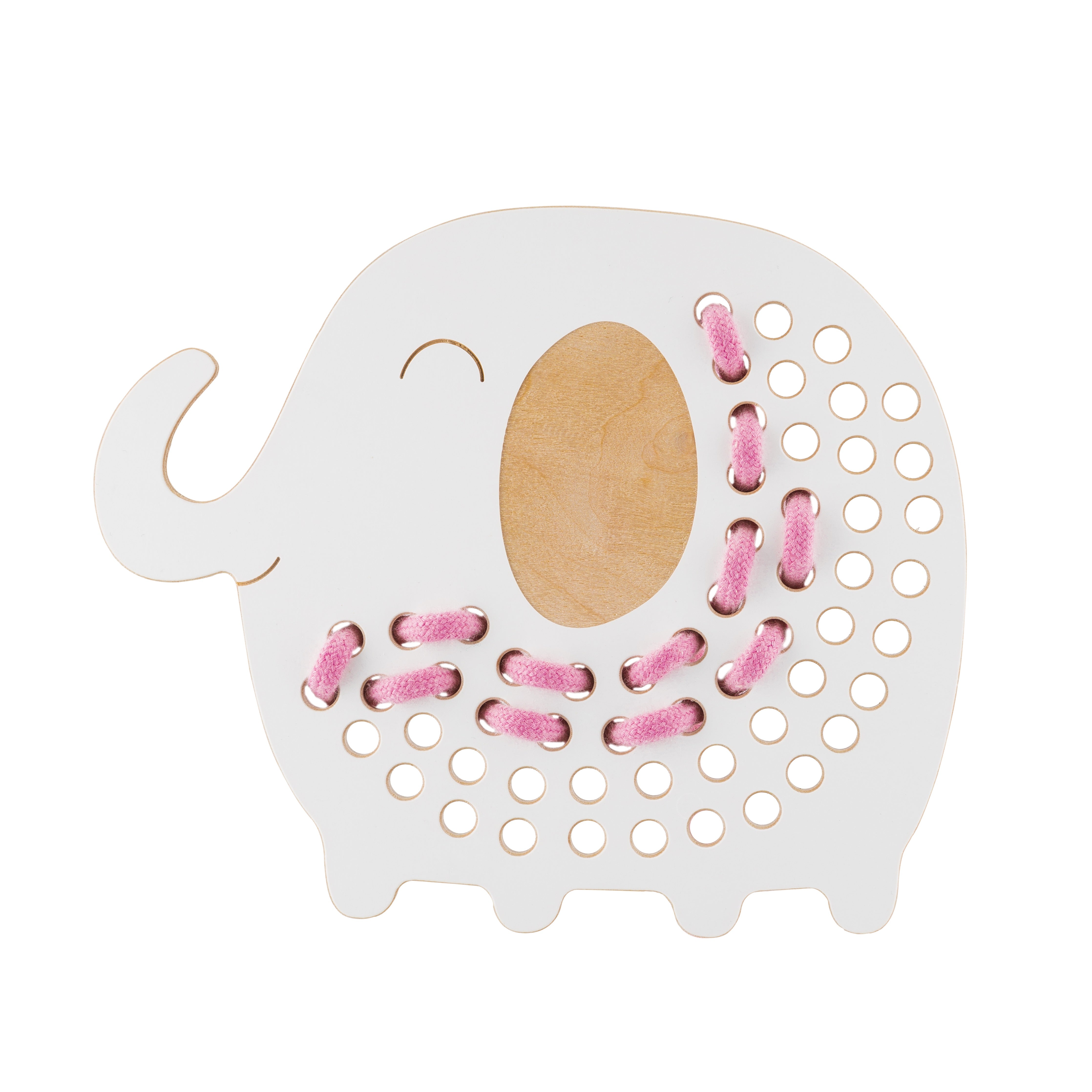 Fűzős játék - Oliver, az elefánt - gyerekjáték - pippadu