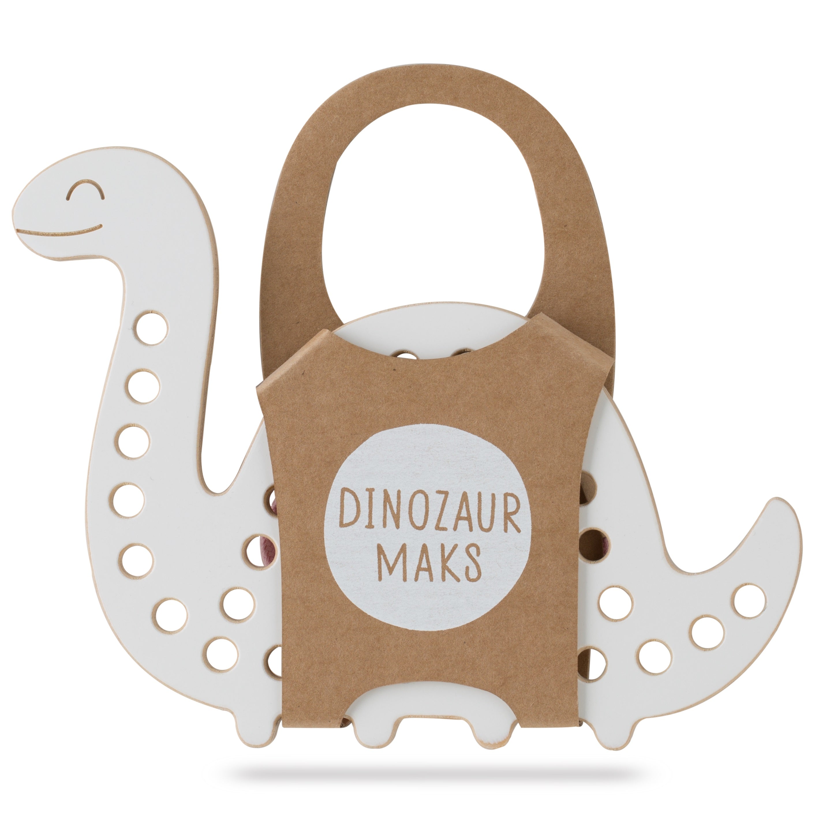 Fűzős fajáték gyerekeknek - Max, a dinoszaurusz - pippadu