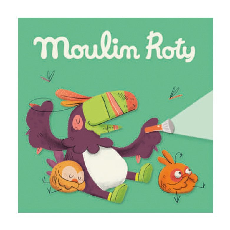 Moulin Roty - 3 db korong meselámpába - Dzsungel - mesevetítő lámpa - diavetítő lámpa - pippadu