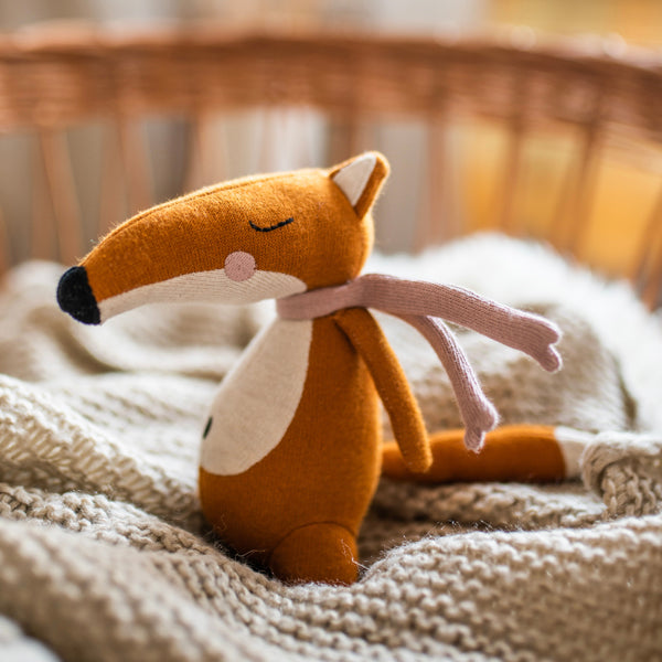 Plüss csörgő - róka - pippadu