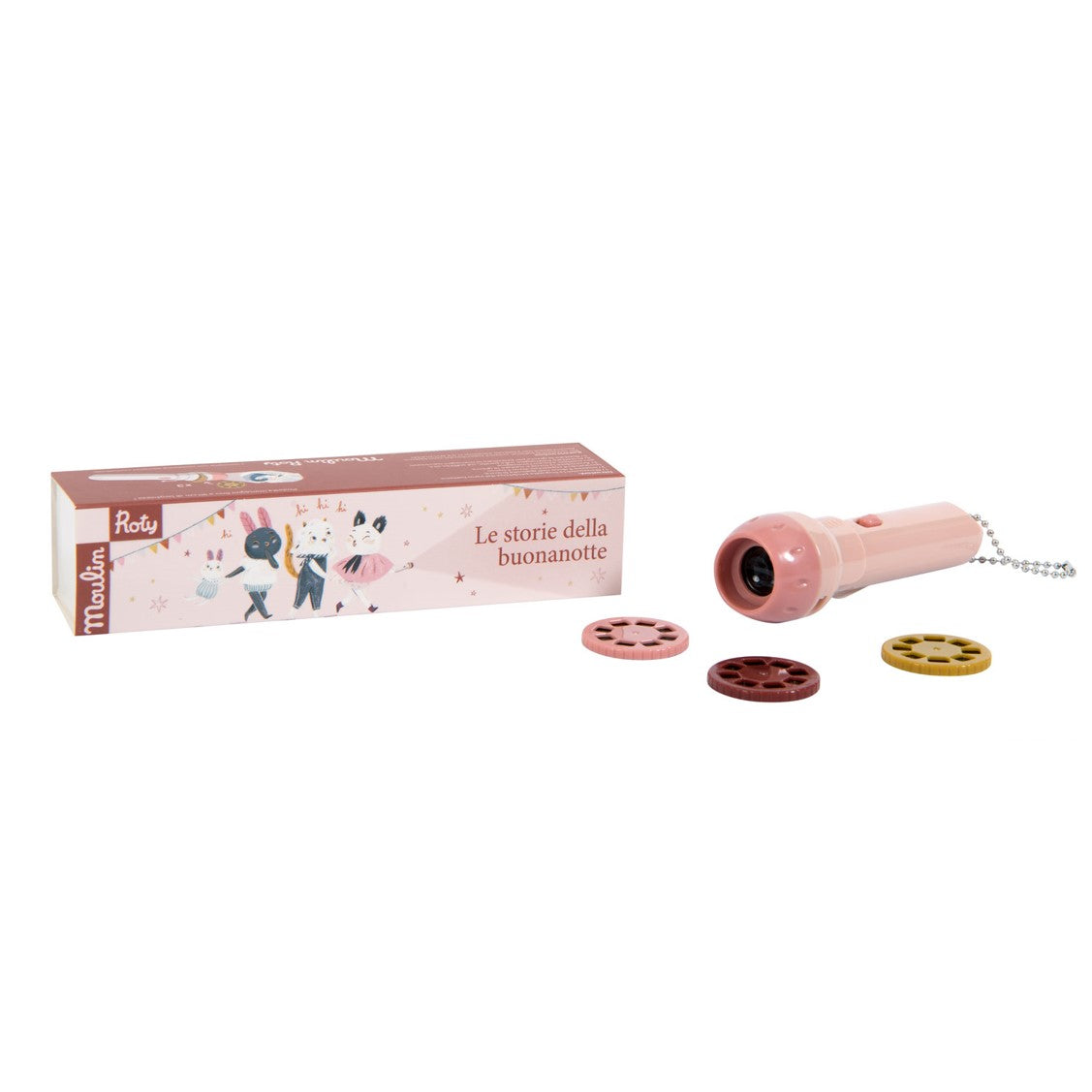 Moulin Roty meselámpa a pippadu polcain - eső után kollekció