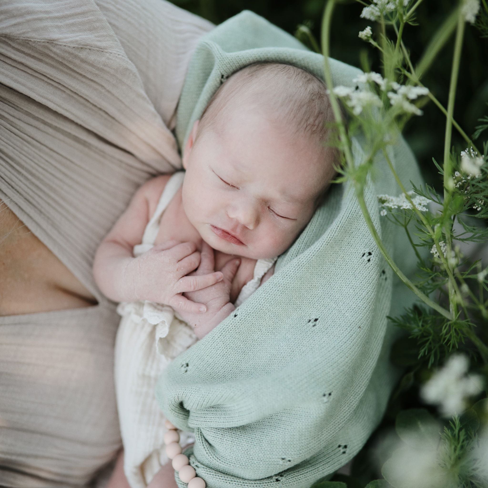 Kötött takaró - csíkos füst - pippadu - babatakaró, babaváró ajándék