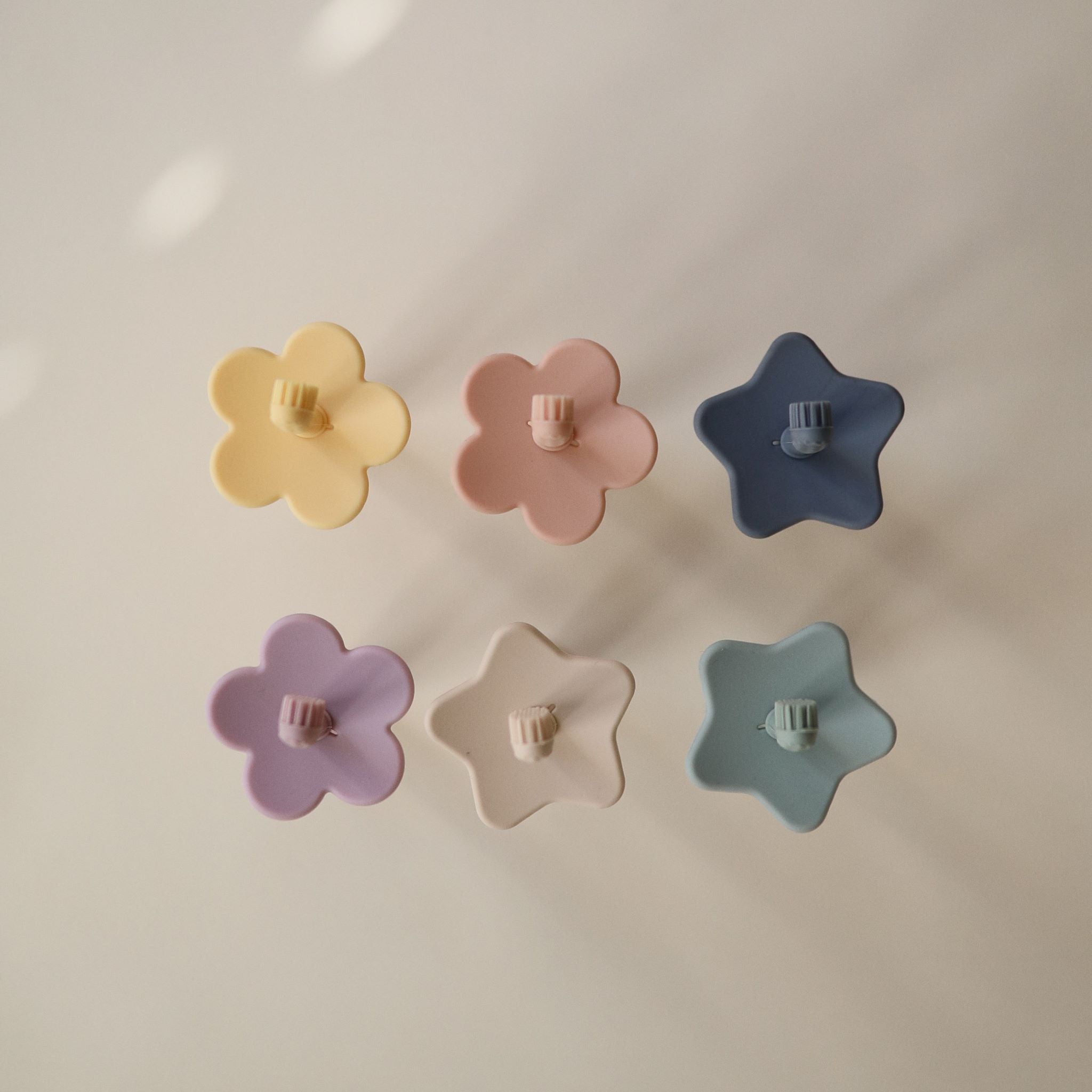 Csillagos és virágos gyerek gyakorló fogkefék - pippadu