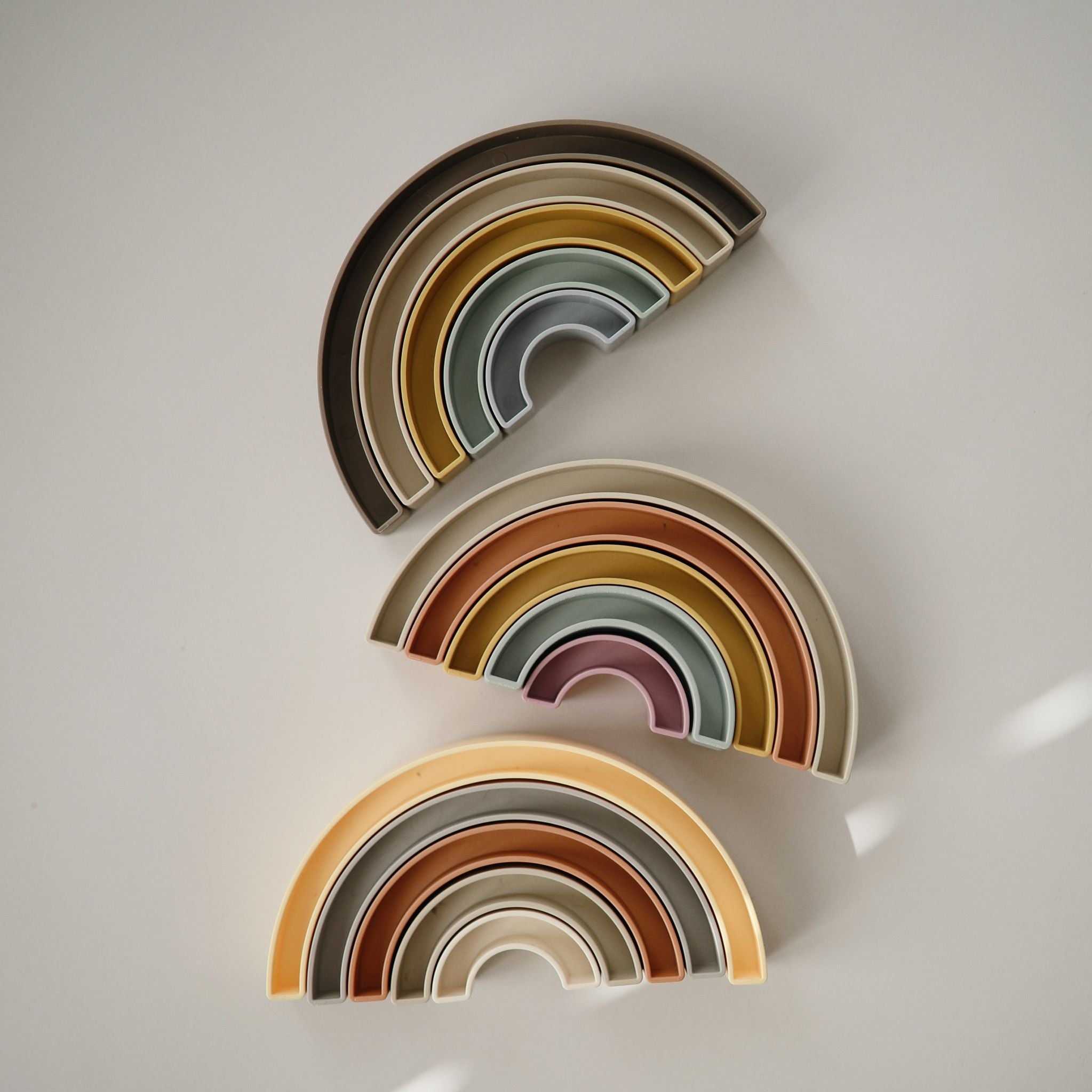 Szivárvány építőjáték - trópus színekben - pippadu