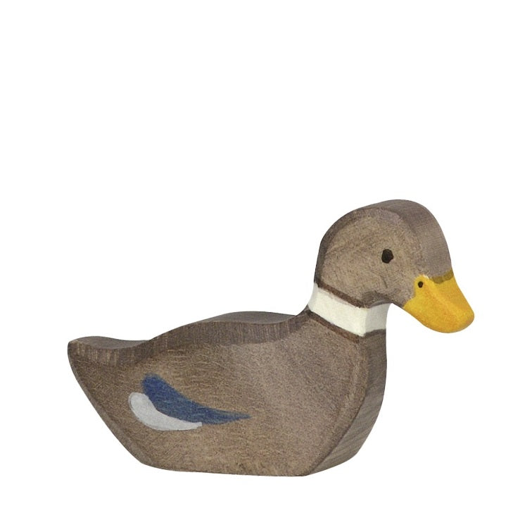 Úszó kacsa, kis kacsa fajáték - Holztiger - pippadu