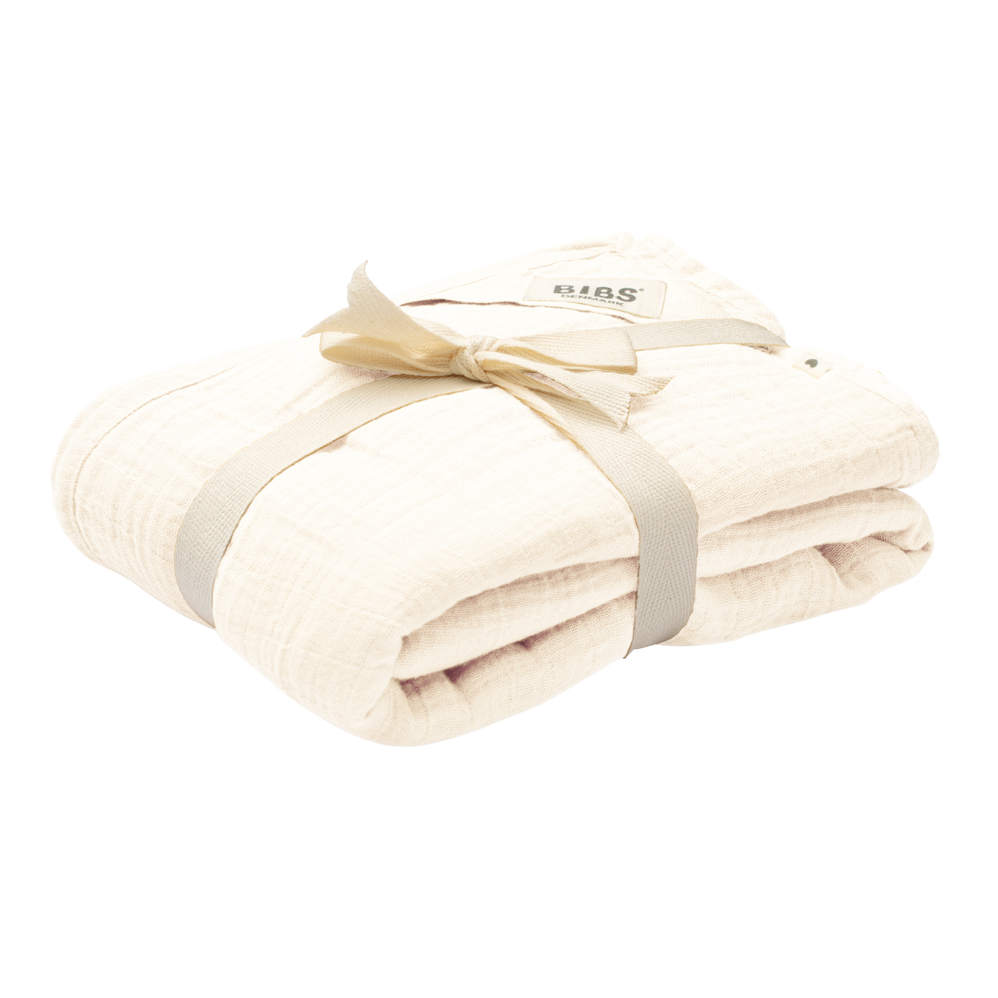 BIBS muszlin pólya - krémfehér színben - pippadu