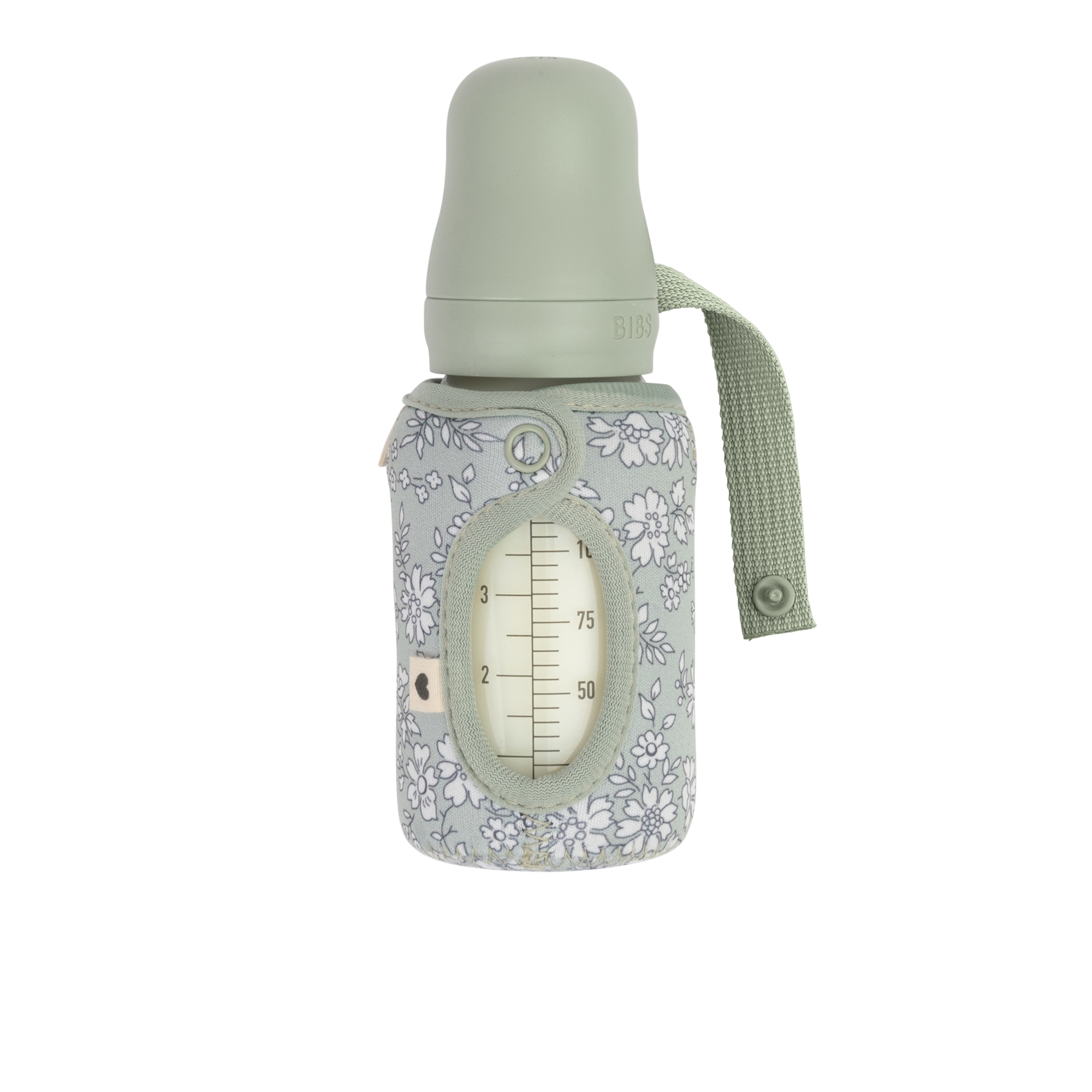 Virágos zsálya BIBS X LIBERTY kicsi cumisüveg tok - pippadu