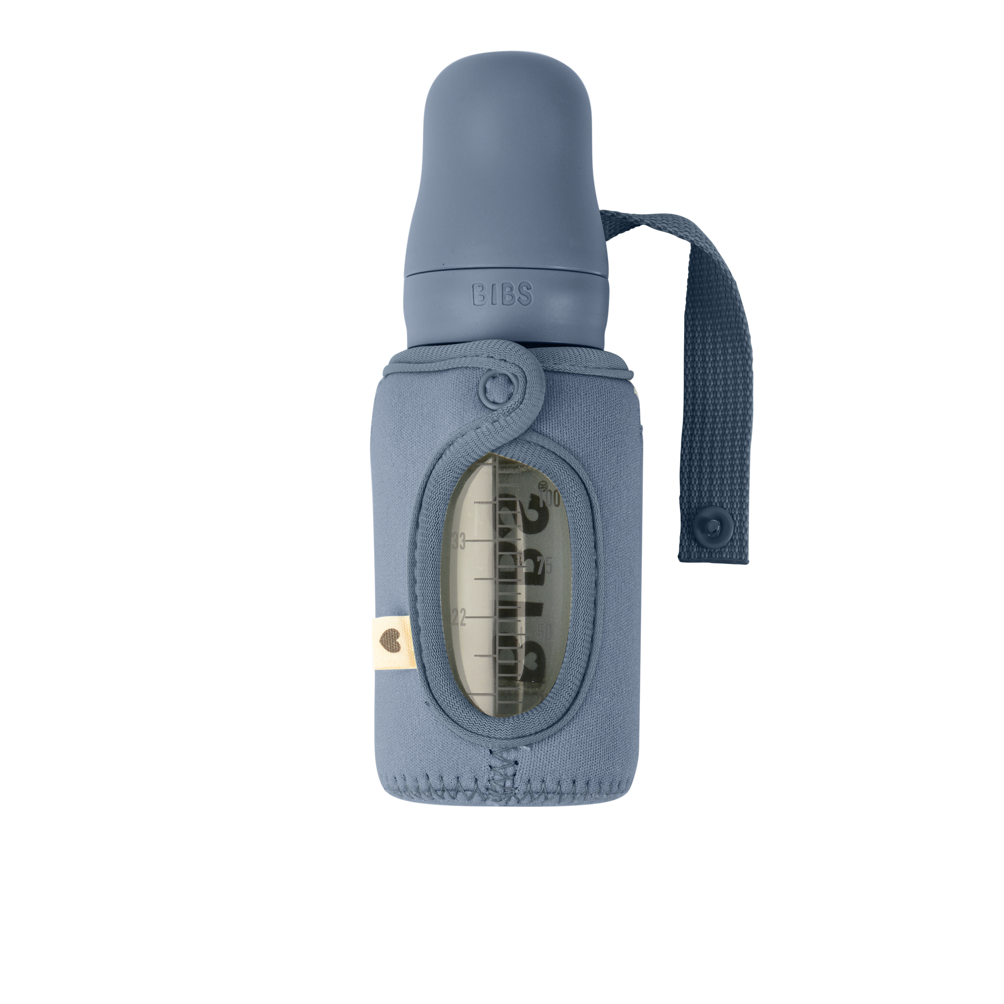 Kicsi páva cumisüveg tok akasztóval - pippadu - BIBS