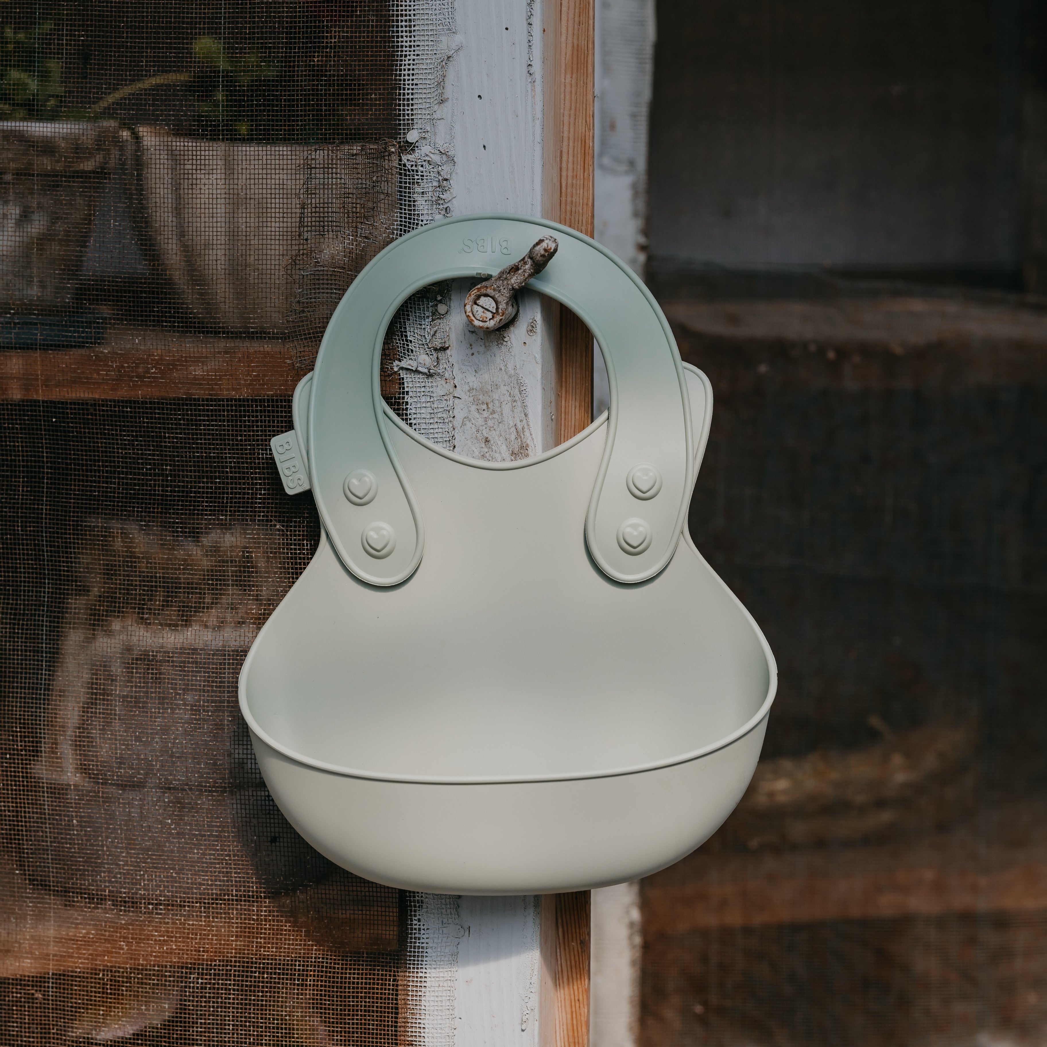 BIBS előke zsálya színben - pippadu