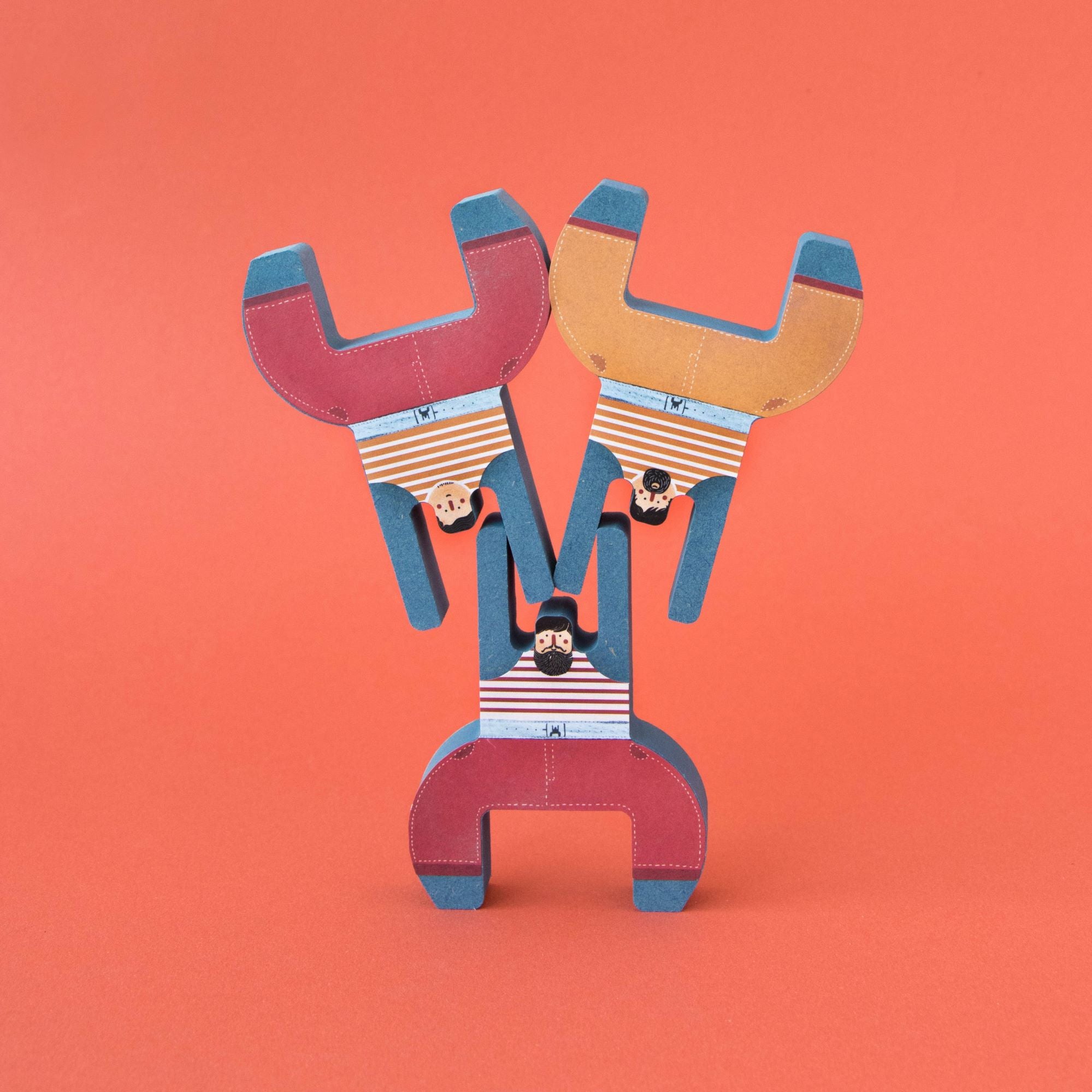 AkrobaTesók ügyességi, fejlesztő játék gyerekeknek - Londji márka - pippadu