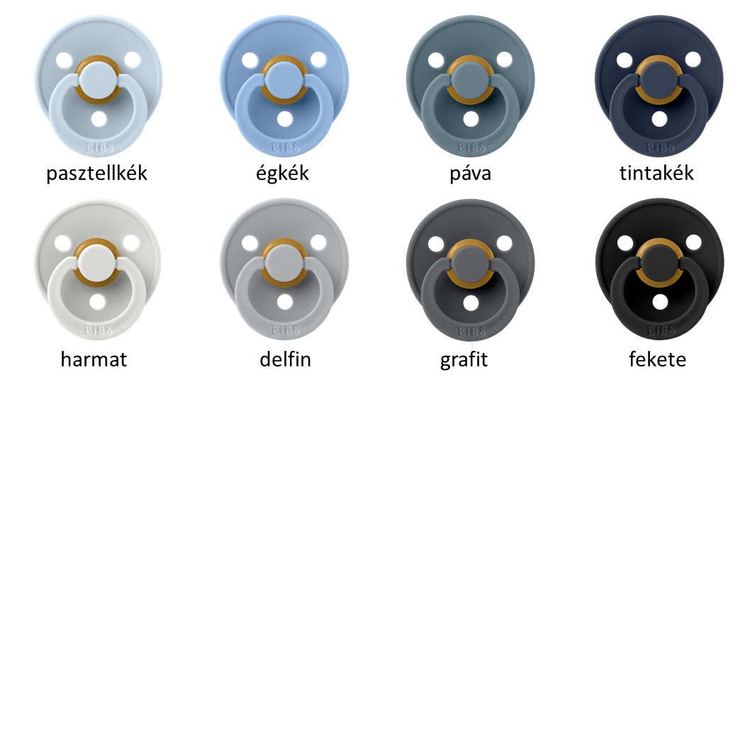 BIBS Colour és BIBS Supreme cumiszett - 2 cumi, választható színben - Pippadu - Colour cumiválasztó - 3. oldal