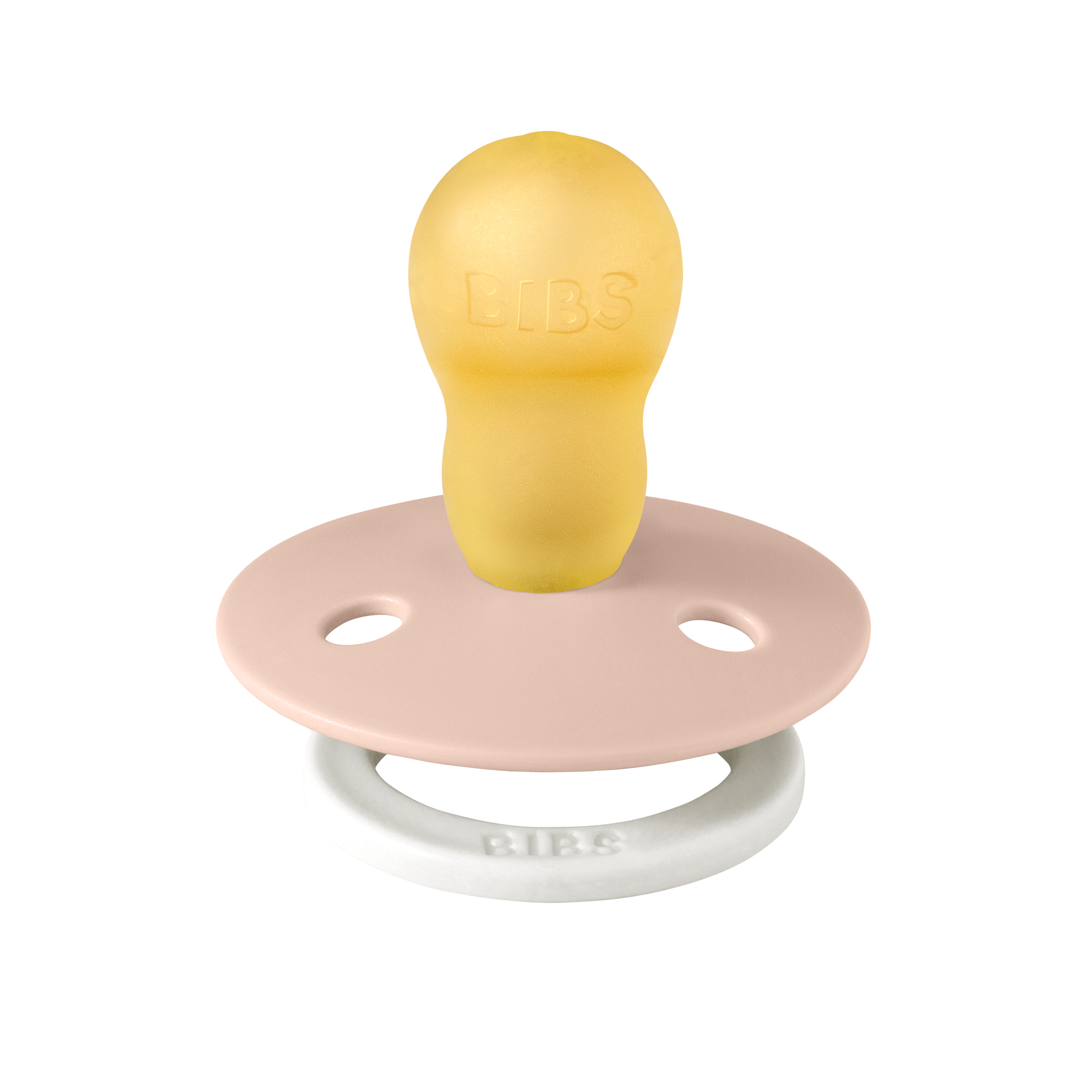 BIBS Colour cumi natúrkaucsuk cumifejjel szettben - pippadu - 18 hónapos kortól esti cumi