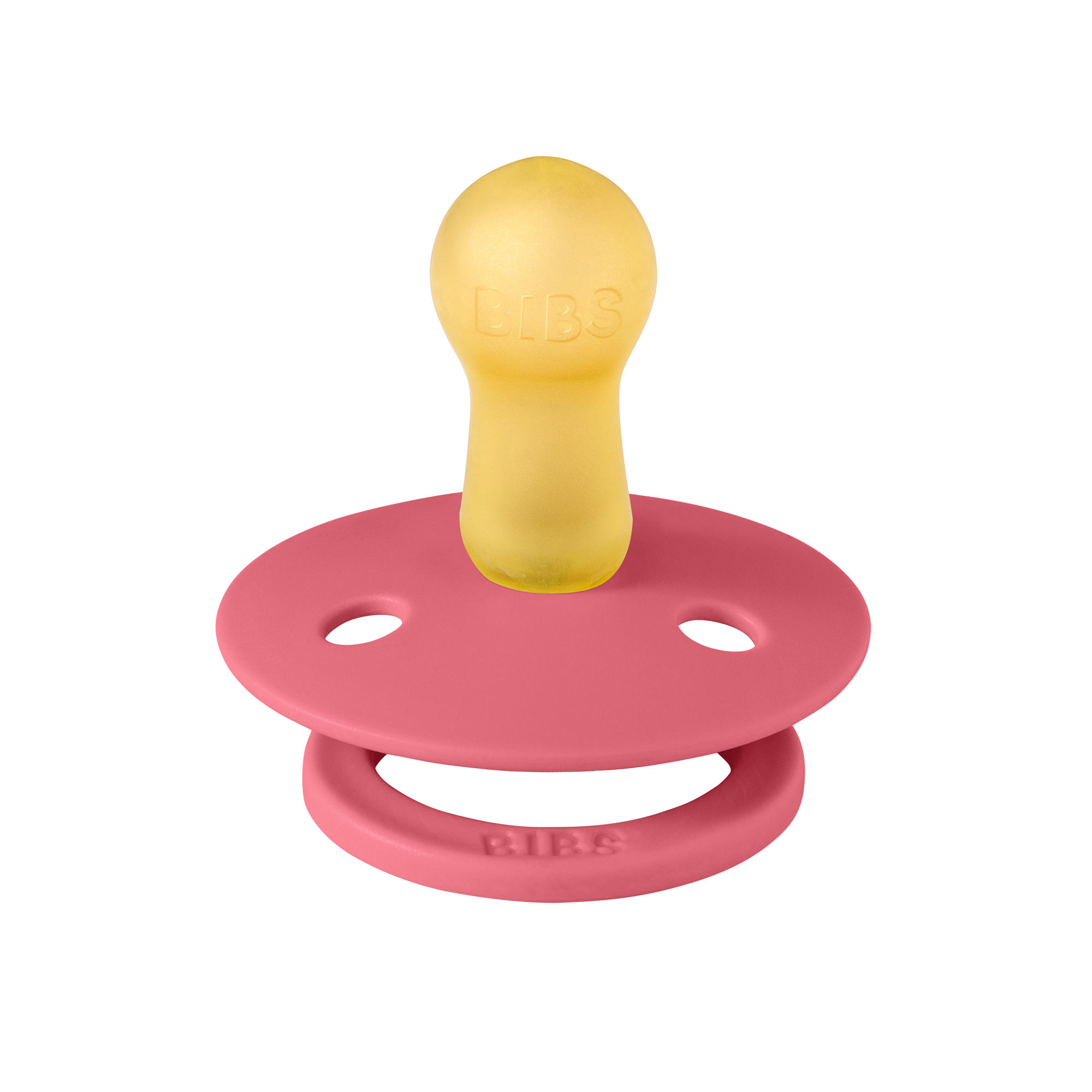 BIBS Colour cumi - korall - 2. méret - Pippadu