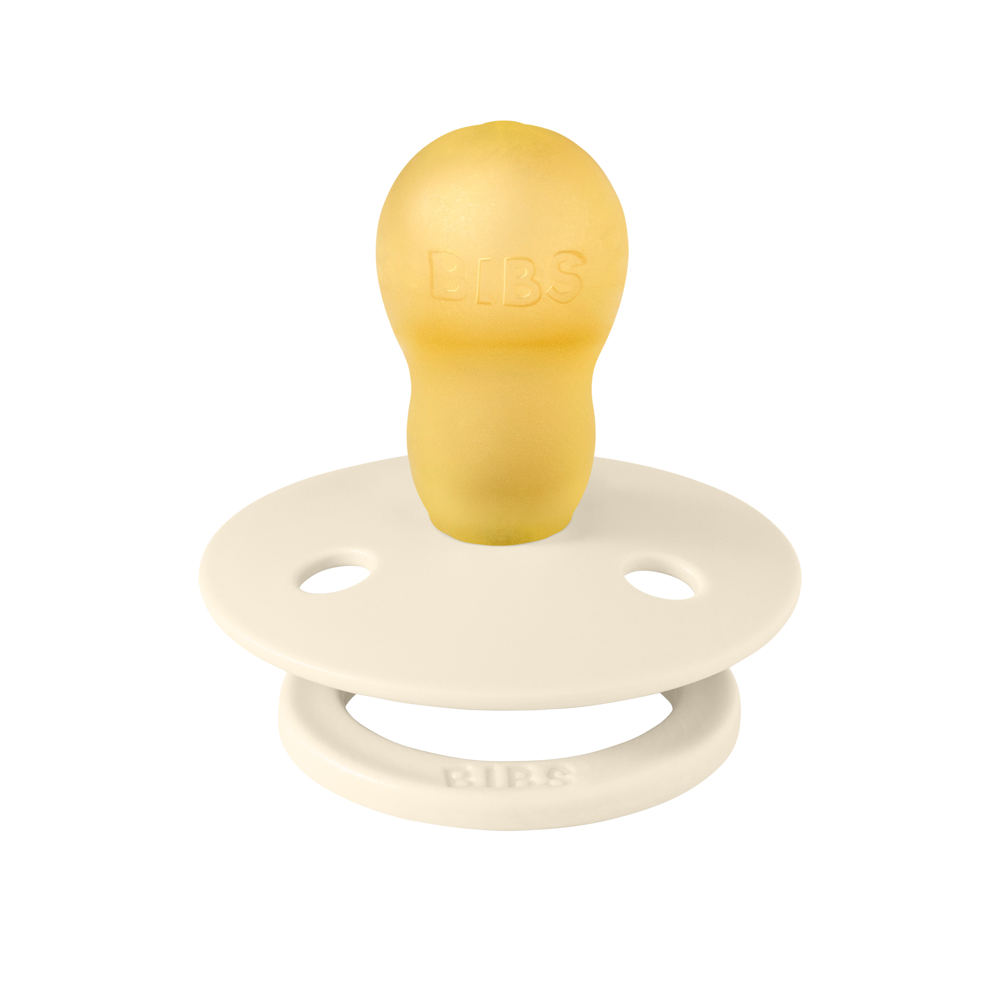 BIBS Colour cumi - krémfehér - 3. méret - Pippadu