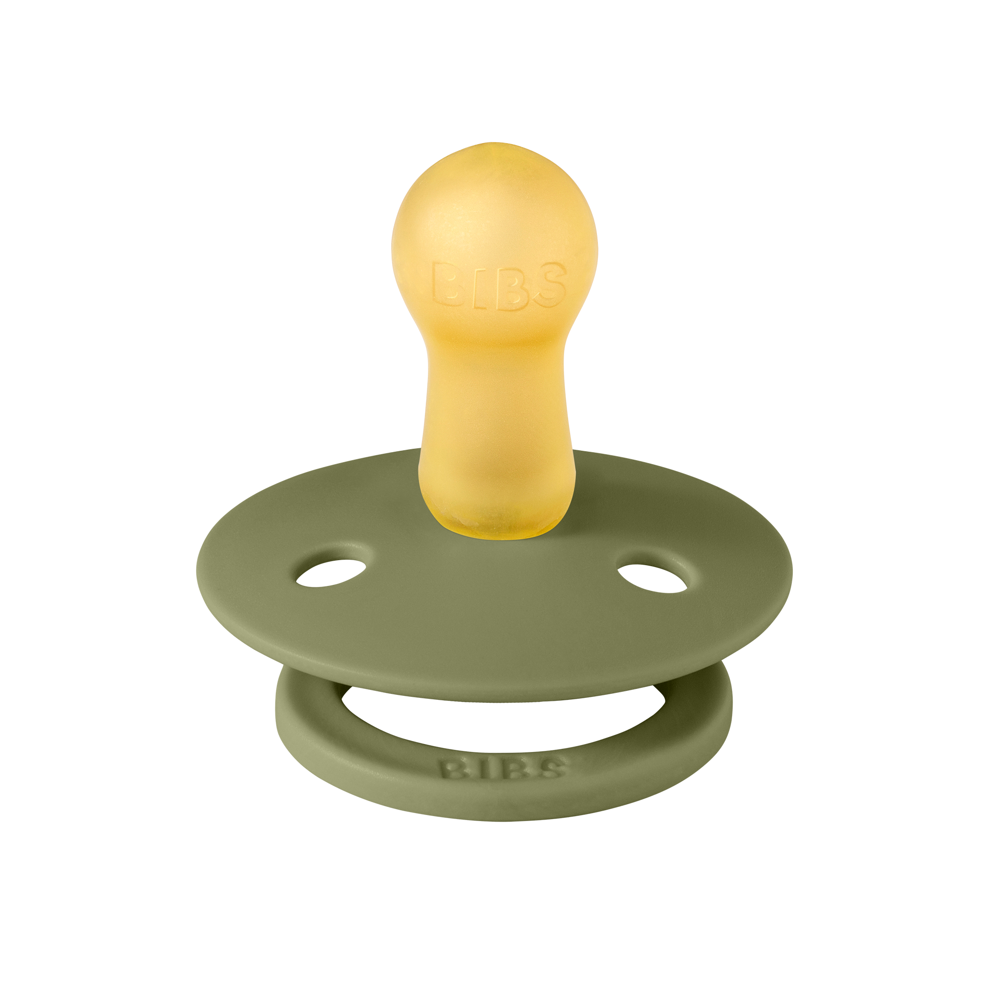 BIBS Colour cumi - olivazöld - 2. méret - Pippadu