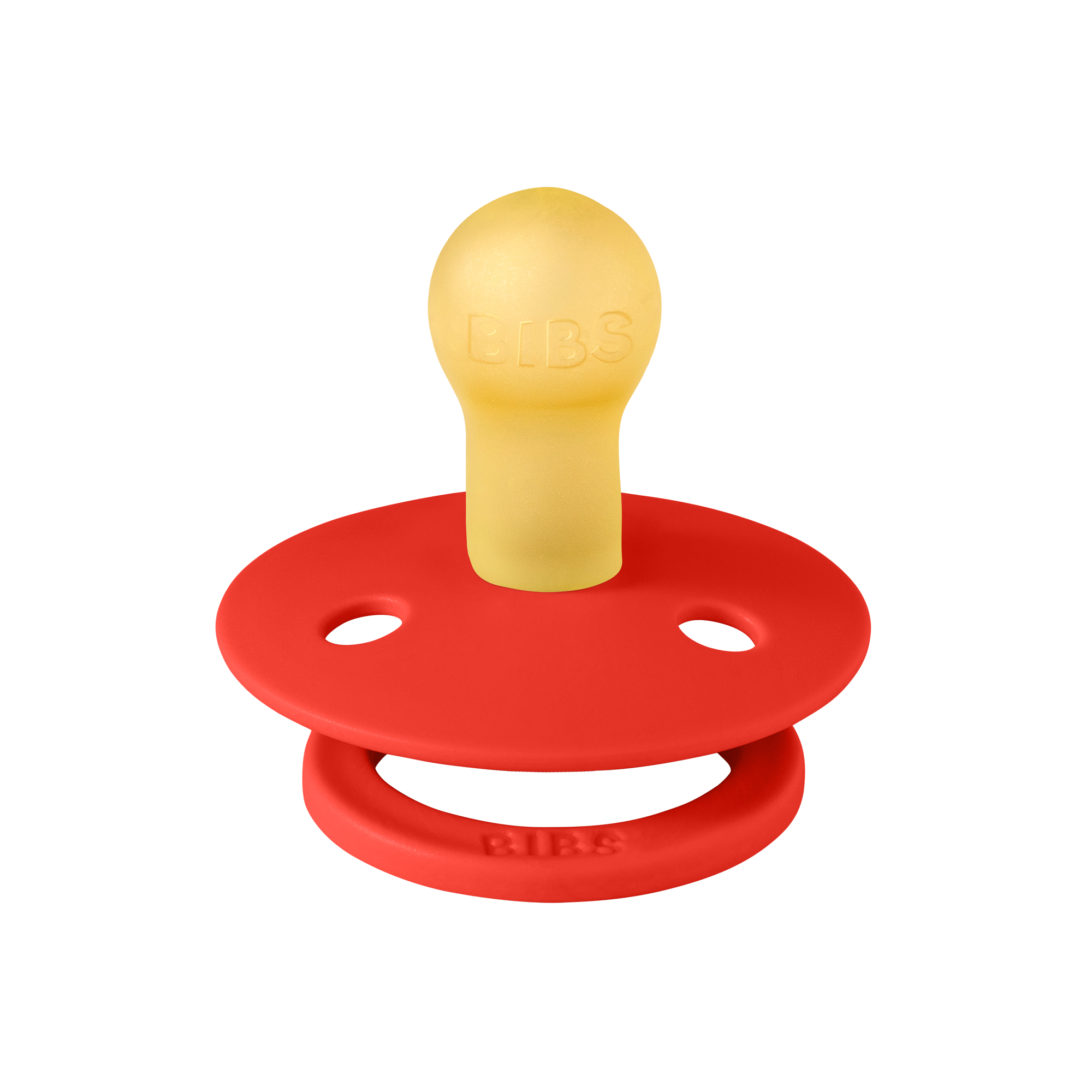 BIBS colour cumi - pirospiros színben, 1. méret - pippadu