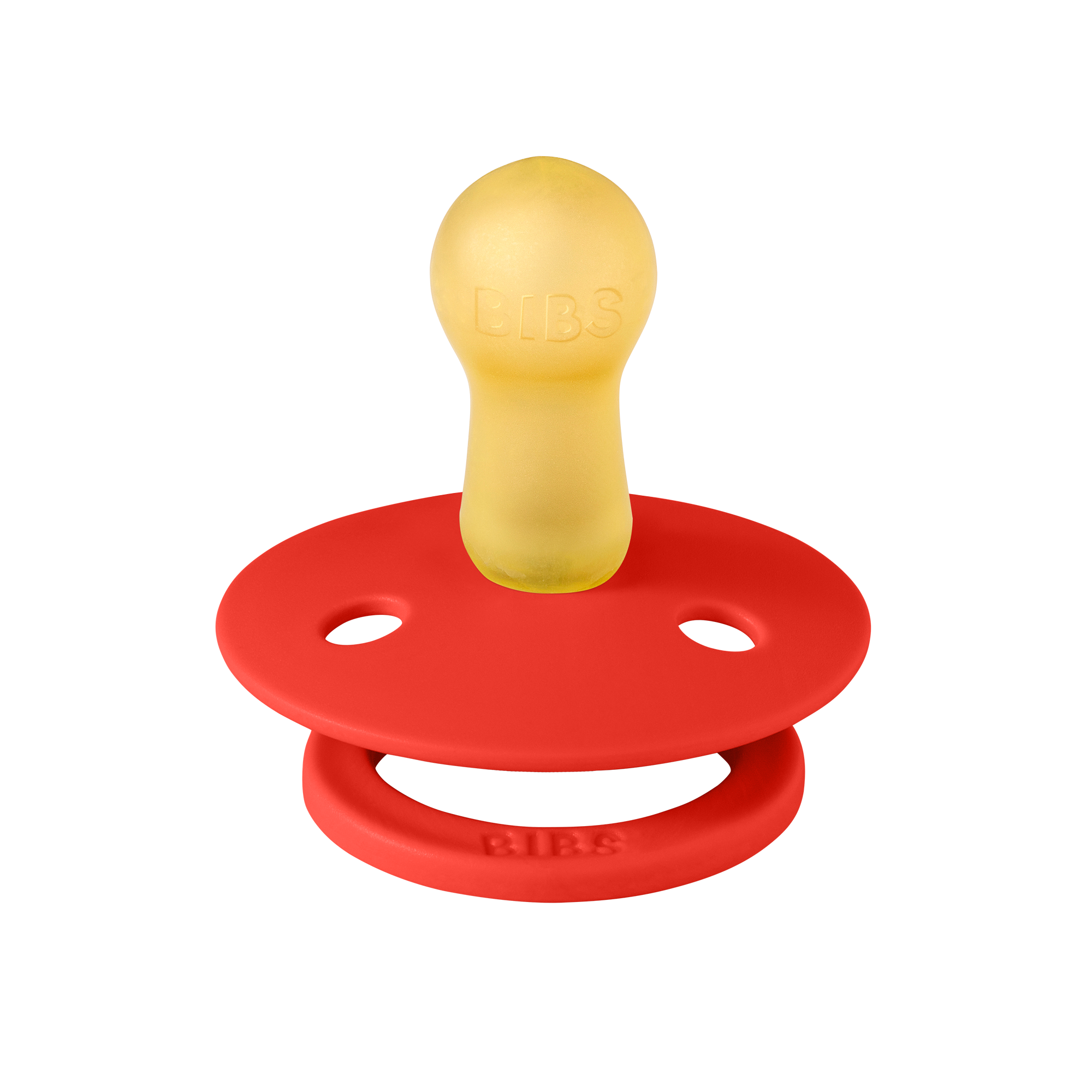 BIBS colour cumi - pirospiros színben, 2. méret - pippadu