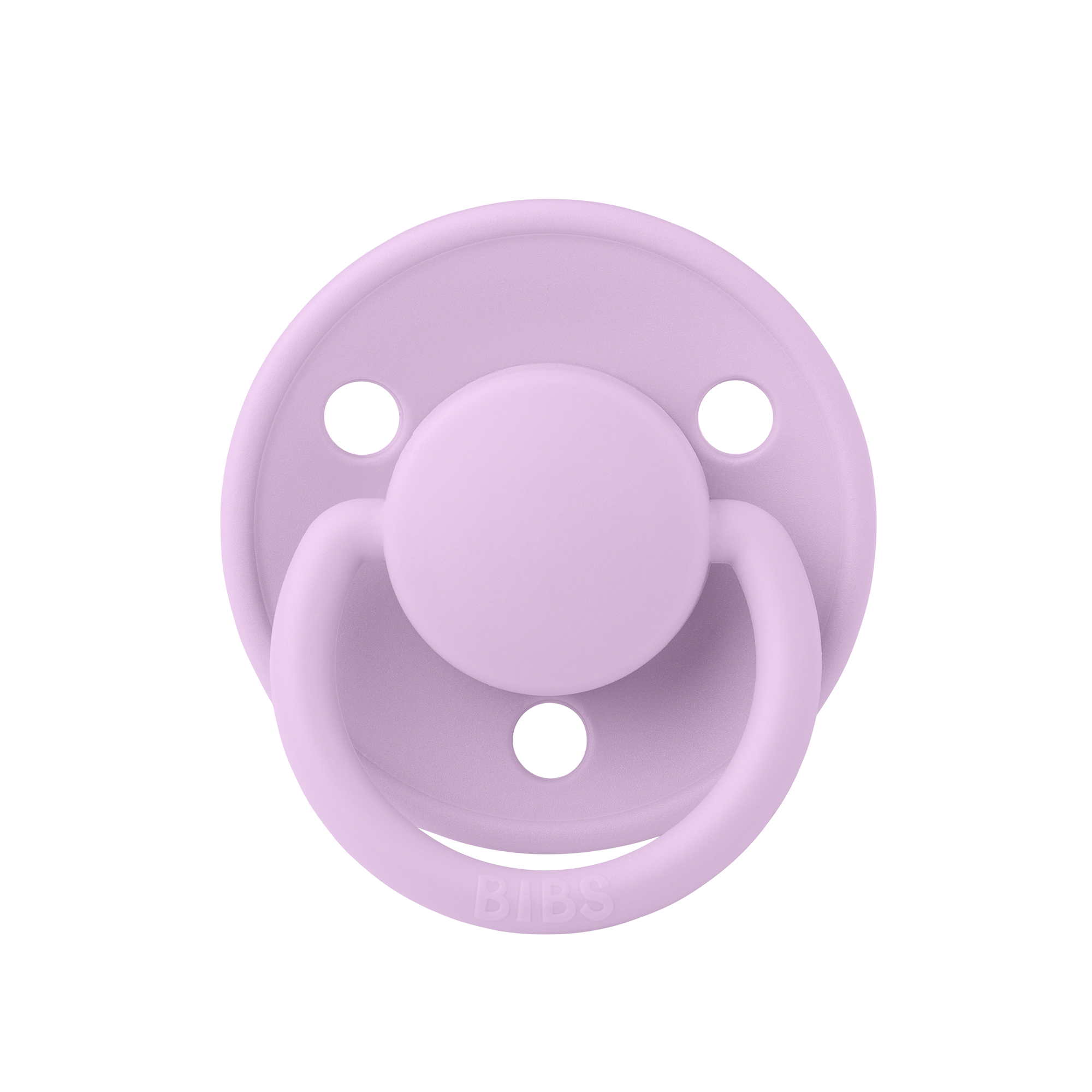 BIBS De Lux szilikon cseresznyecumi viola színben - pippadu