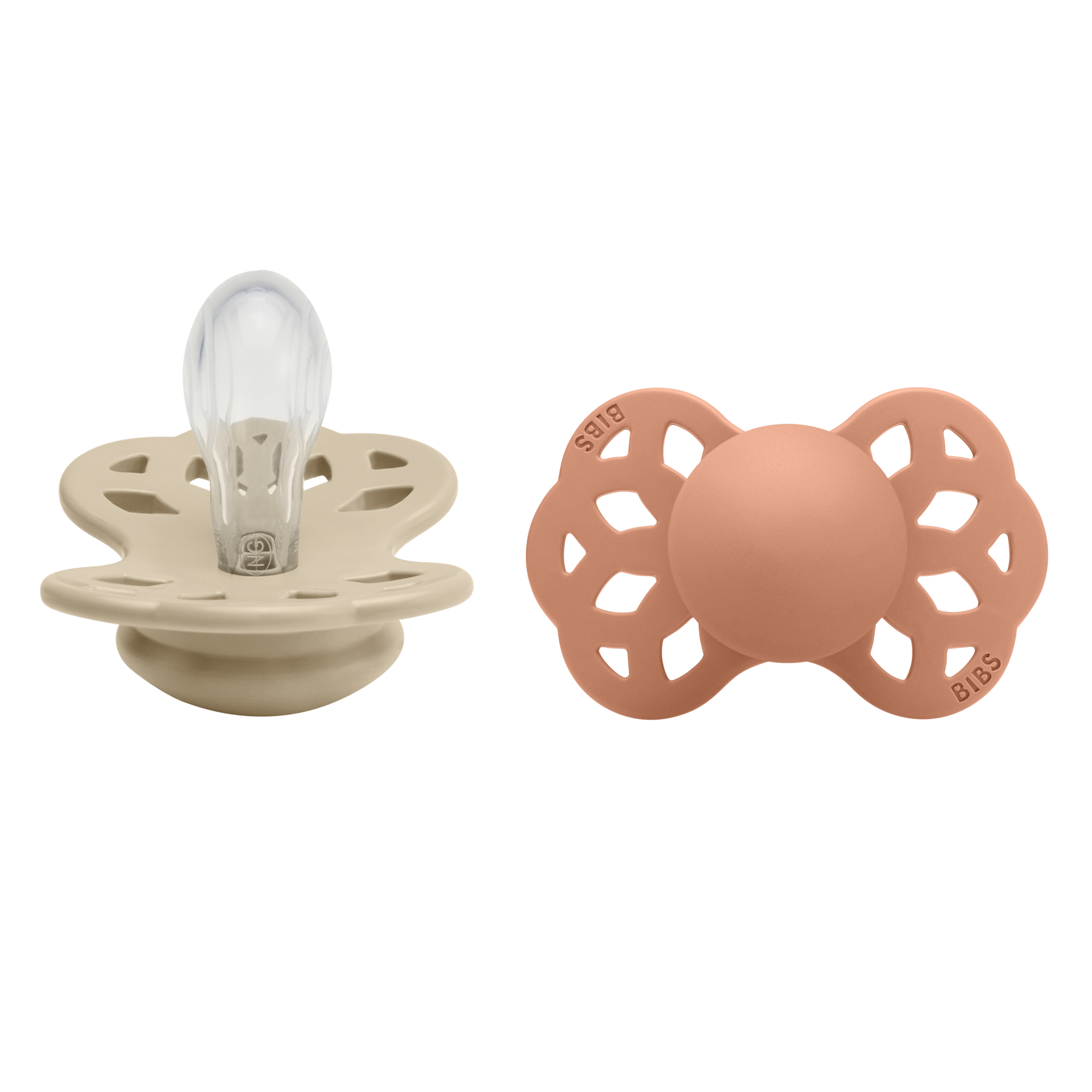 BIBS Infinity cumi 2-es szettben - vanília-barack színben - pippadu - 1. méret