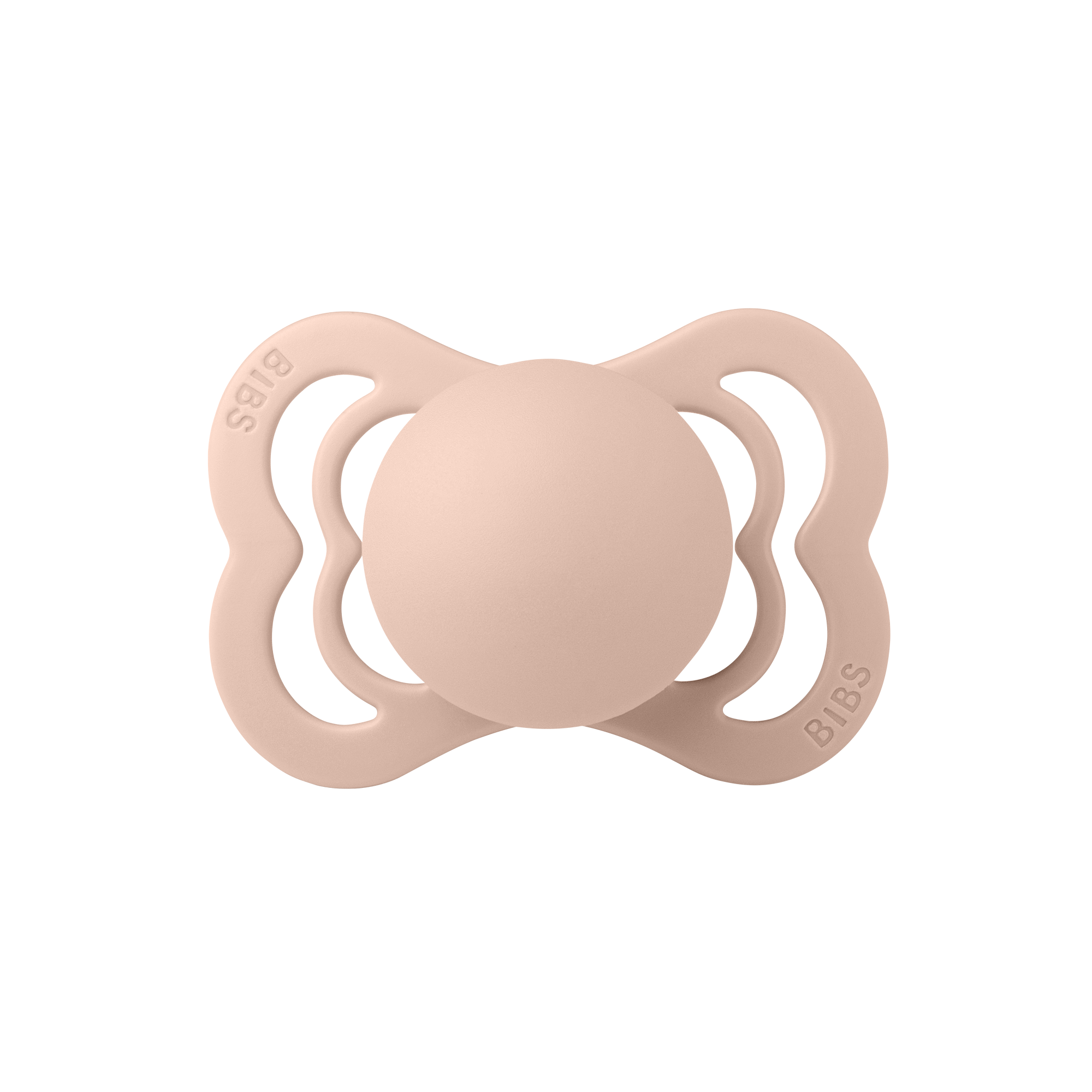 BIBS Supreme cumi - púderrózsaszín színben - 1. méret - cumipalást - pippadu