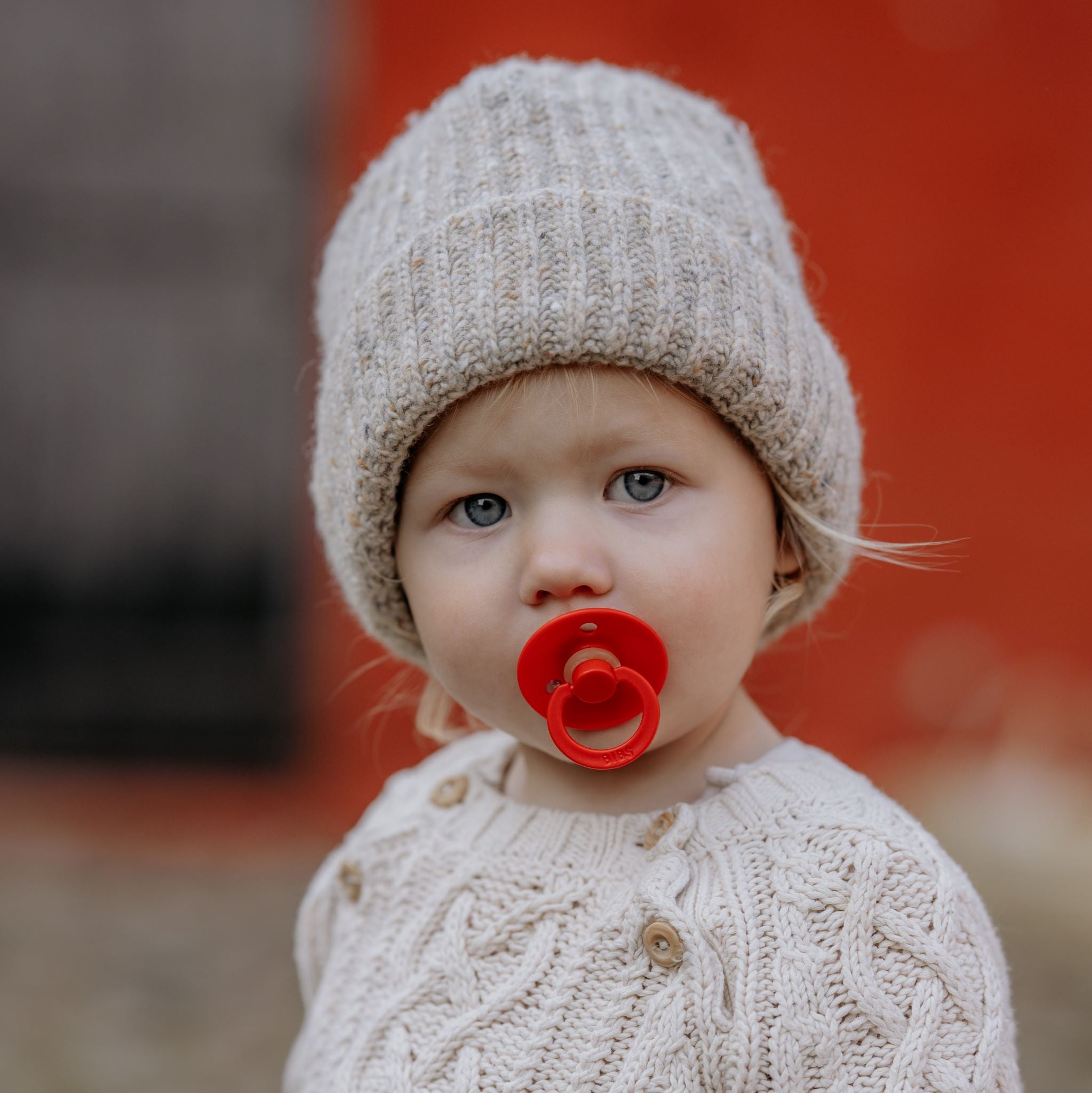 BIBS colour cumi pirospiros színben, két méretben - pippadu