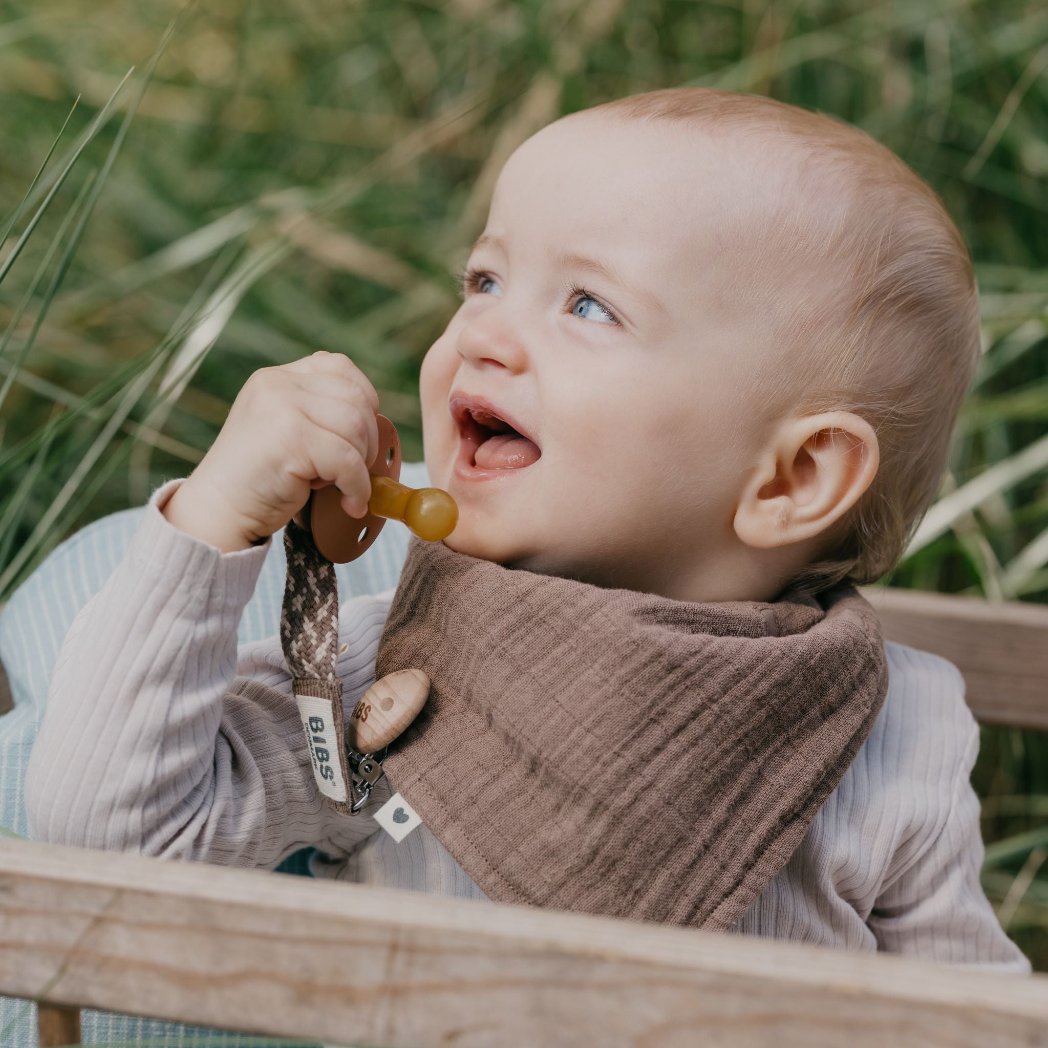 BIBS muszlin nyálkendő - tölgy színben - pippadu