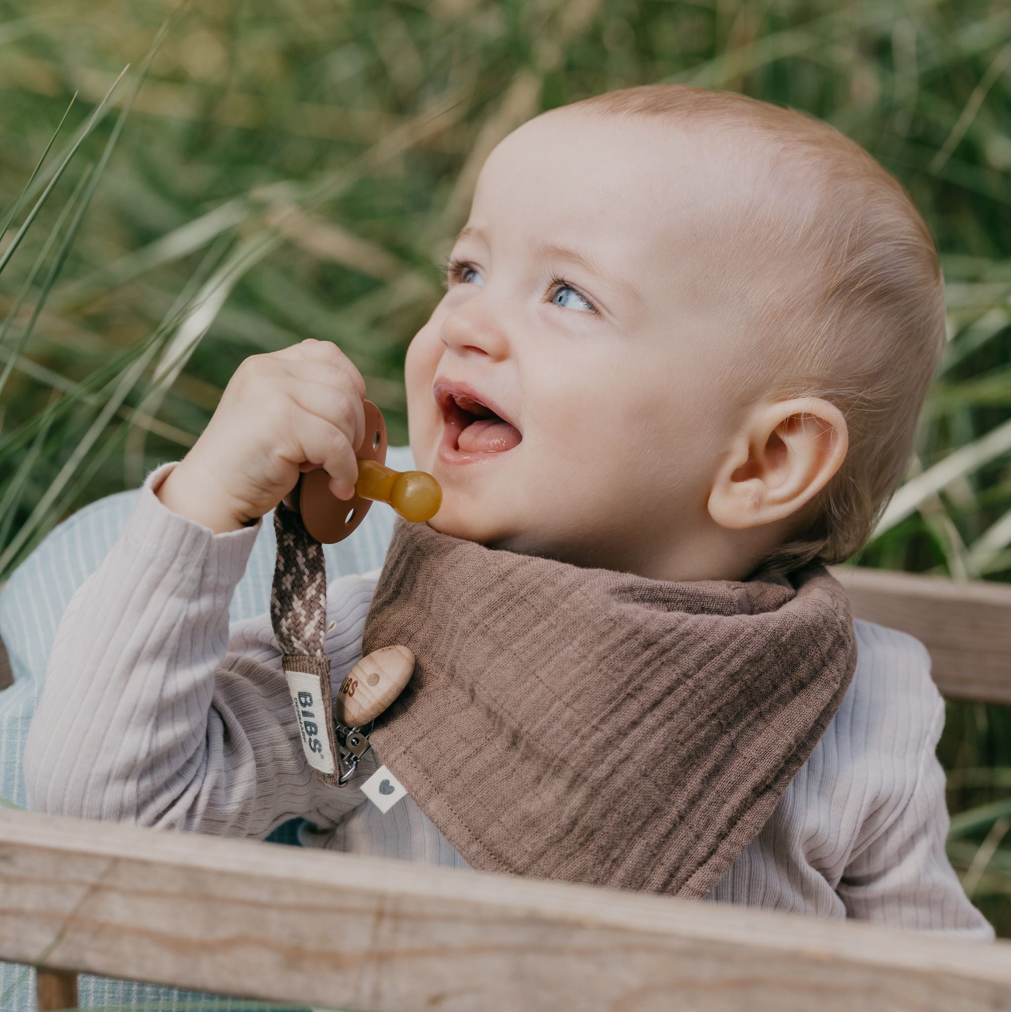 BIBS muszlin nyálkendő - tölgy színben - pippadu