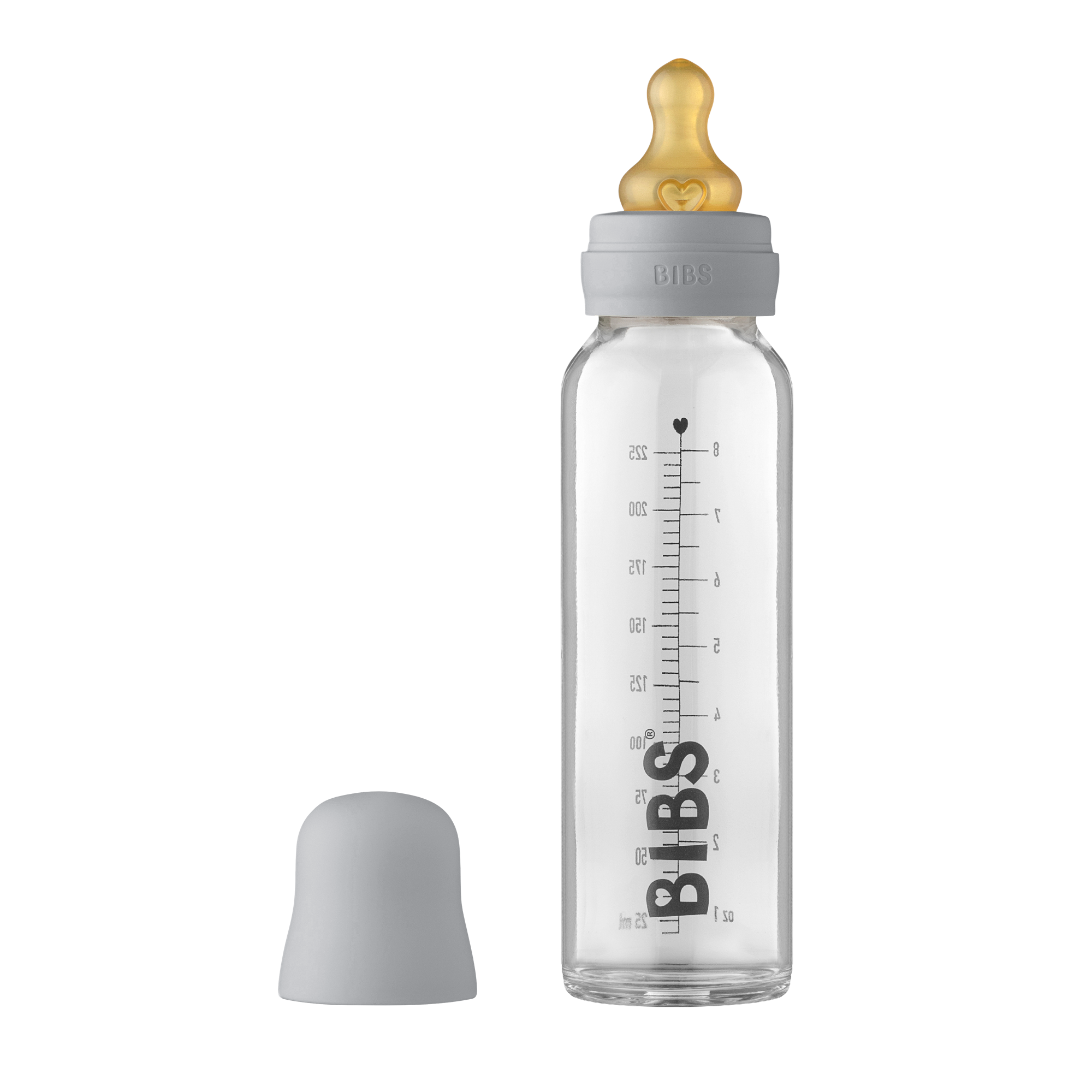Üveg cumisüveg kisbabáknak a BIBS márkától - pippadu