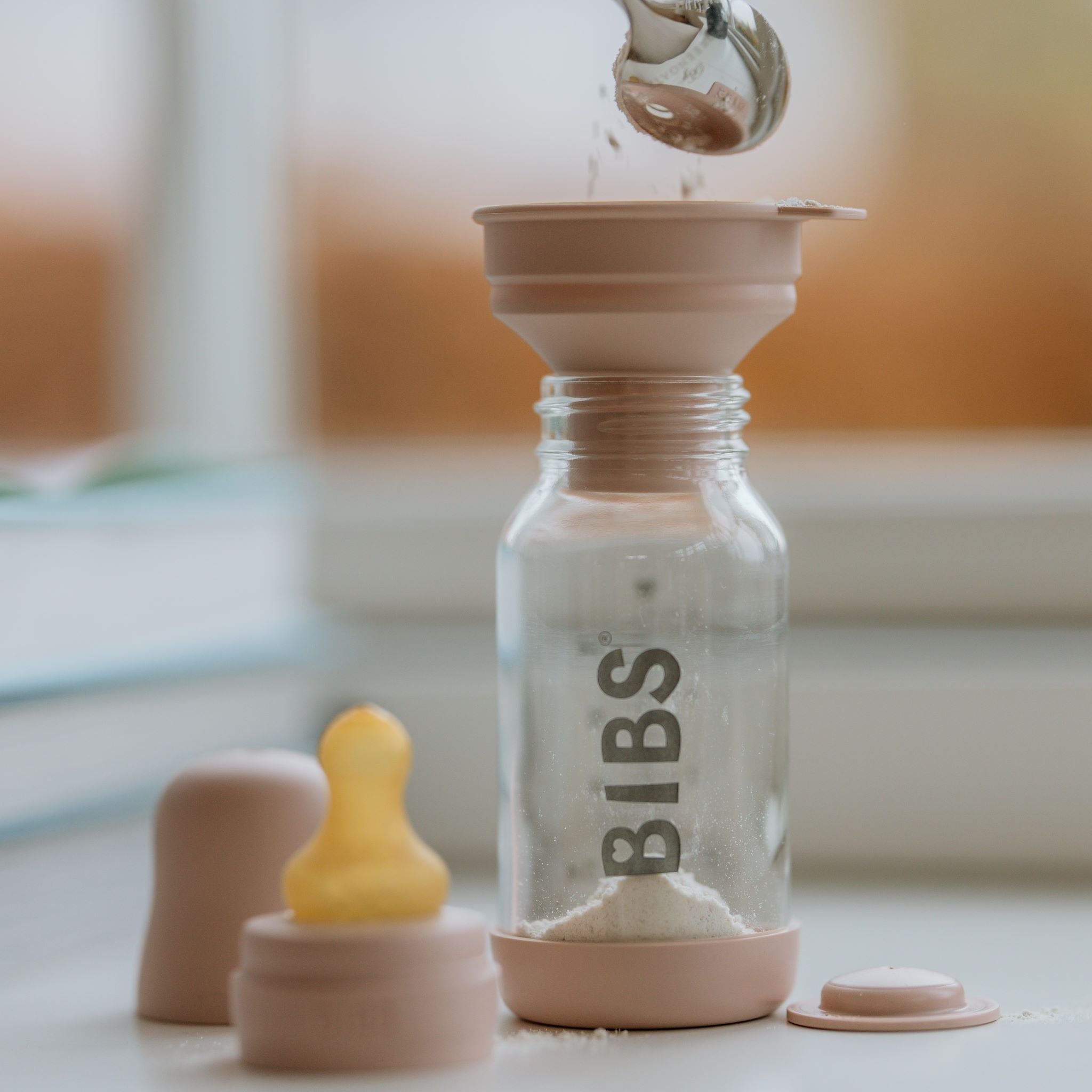 BIBS cumifej cumisüveghez lassú áramlású - egy csomagban kettő darab - pippadu