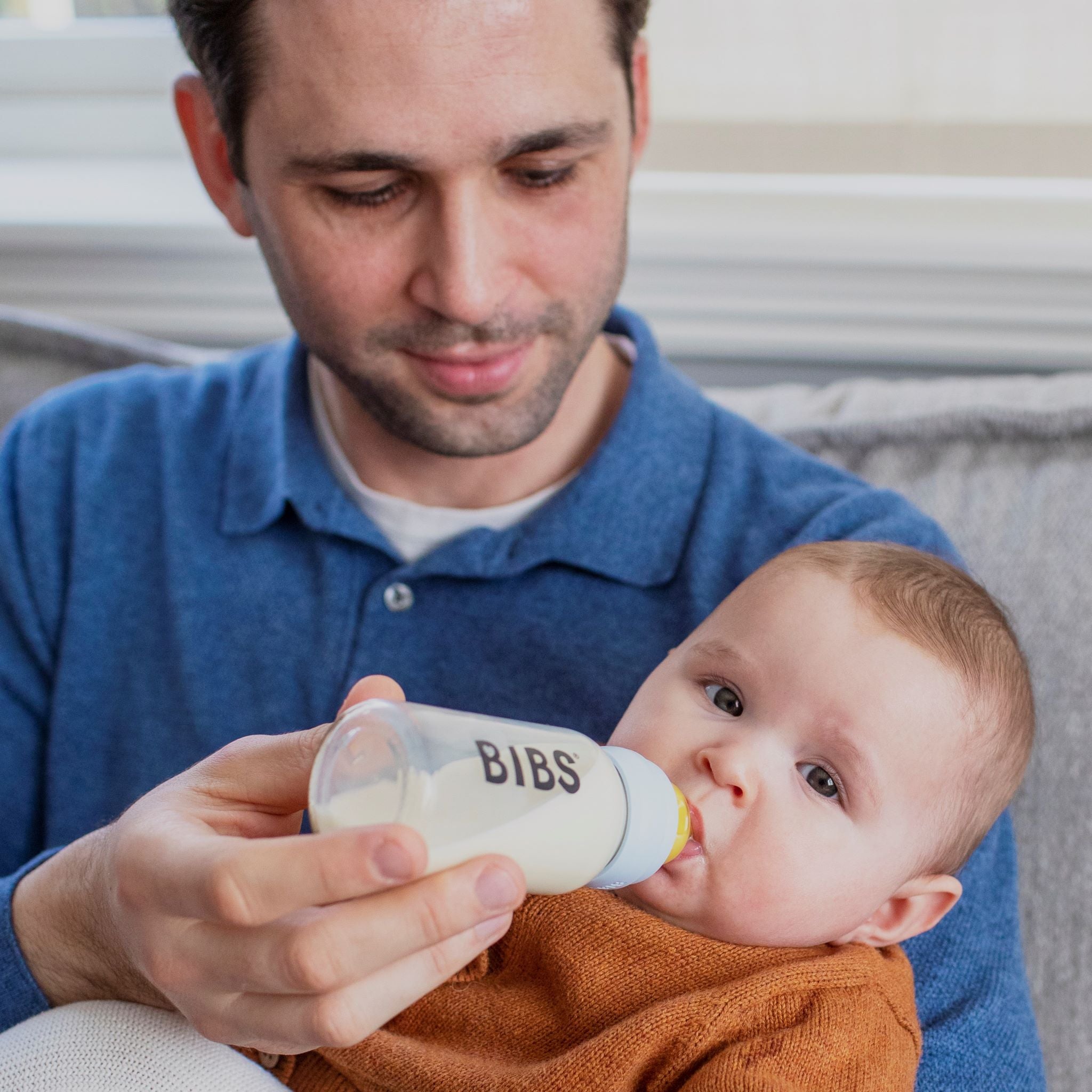 BIBS cumisüveg szett zsálya színben - hozzátáplálás újszülött kortól - zsálya - pippadu