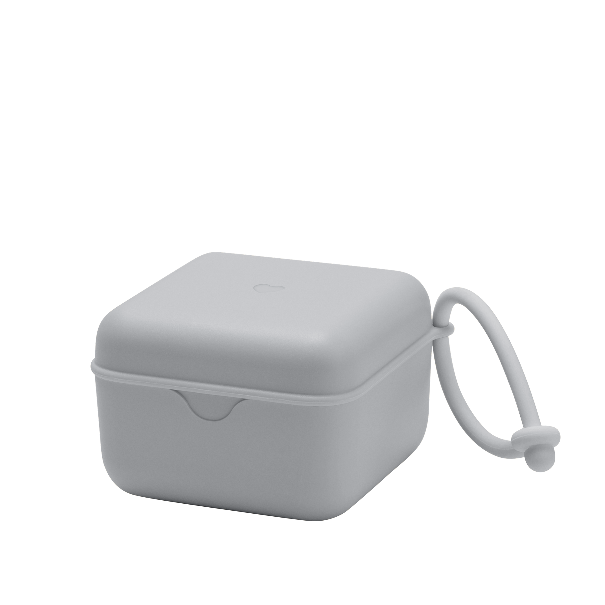 Pippadu - BIBS cumitartó pasztell színekben - cumi fertőtlenítésére is alkalmas - delfin színben