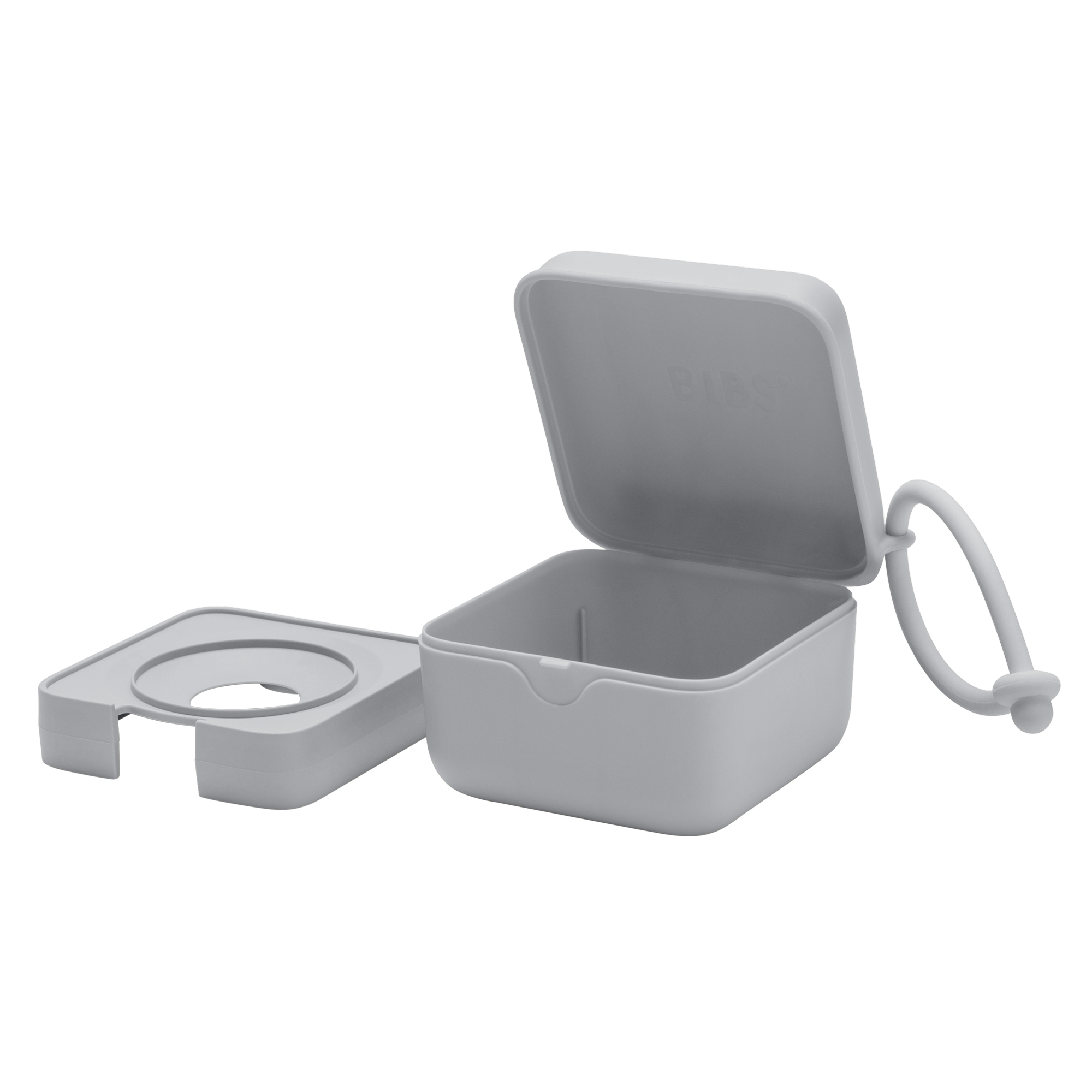 BIBS cumitartó és részei delfin színben - környezetbarát alapanyagból - pippadu