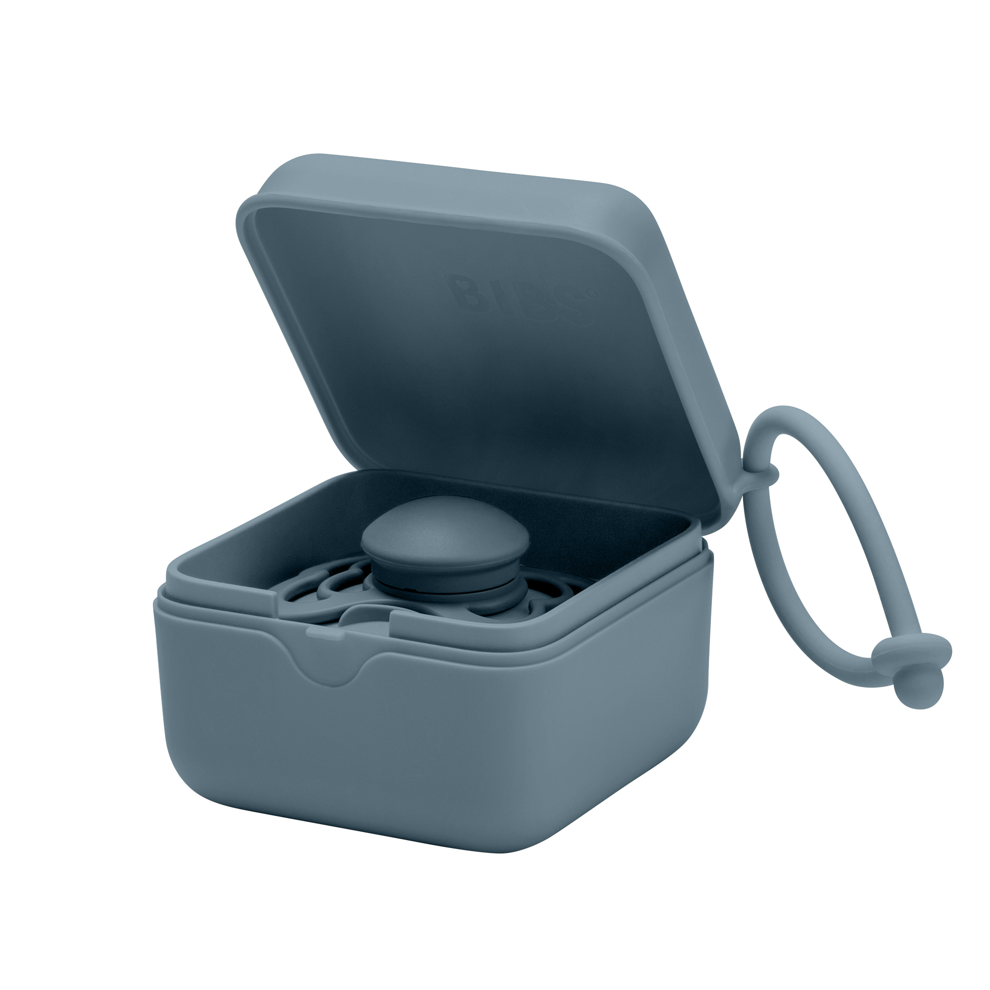 BIBS cumitartó, amiben akár 3 BIBS cumi is belefér - páva - pippadu