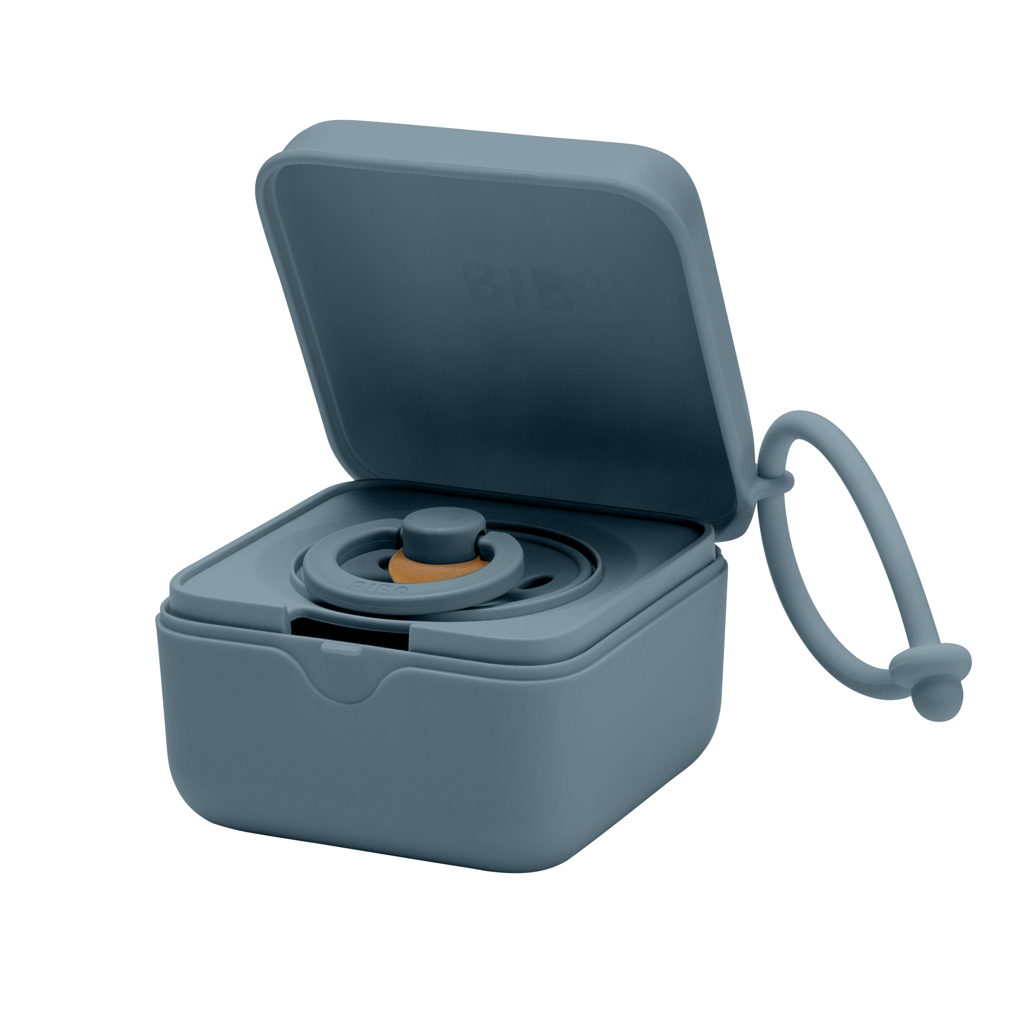 BIBS cumitartó, amiben akár 3 BIBS cumi is belefér - páva - pippadu