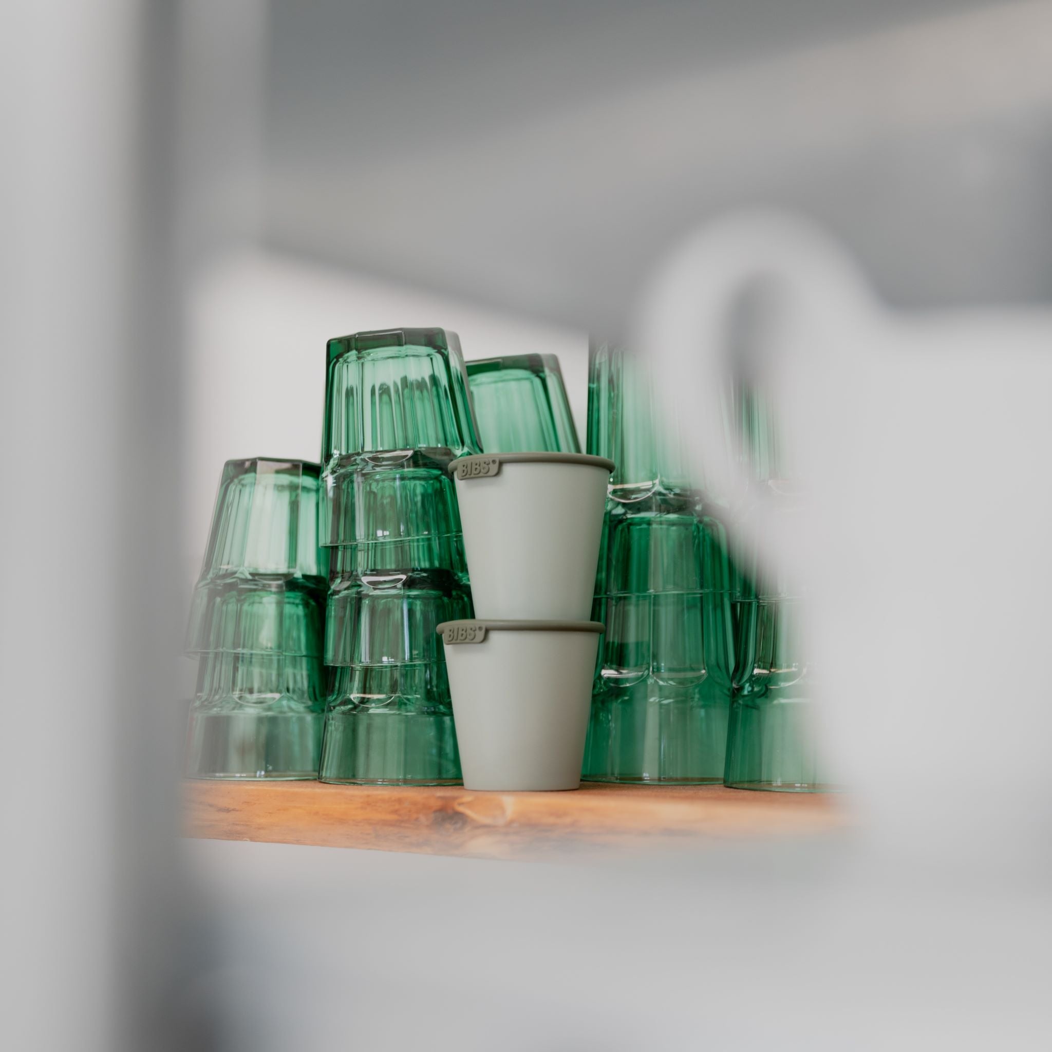 BIBS vanília poharak fedéllel tárolásra, nasitartónak - gyerek étkészlet minőségi alapanyagokból - pippadu