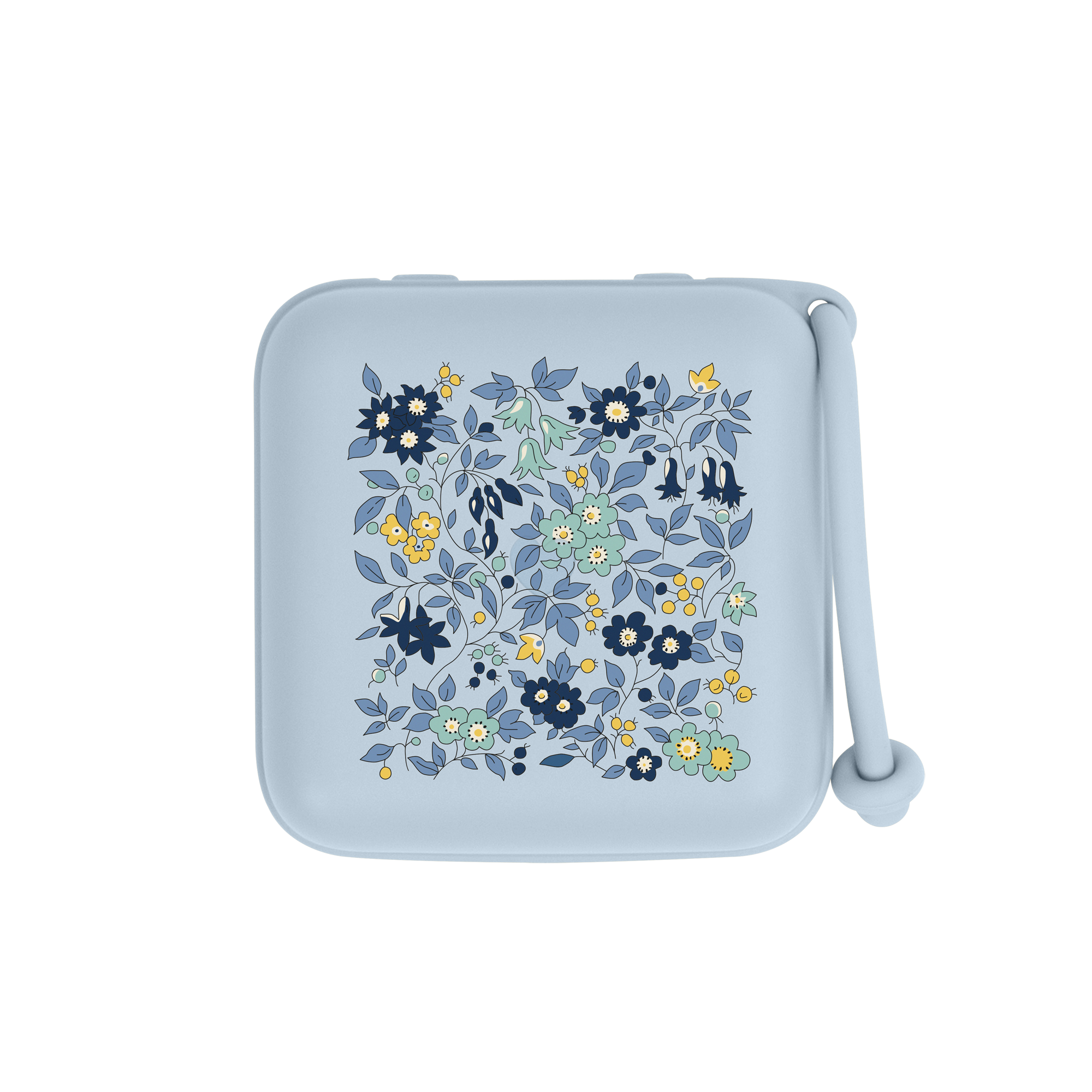 Cumitartó kamilla mintával pasztellkék színben - BIBS × Liberty kollekció - pippadu