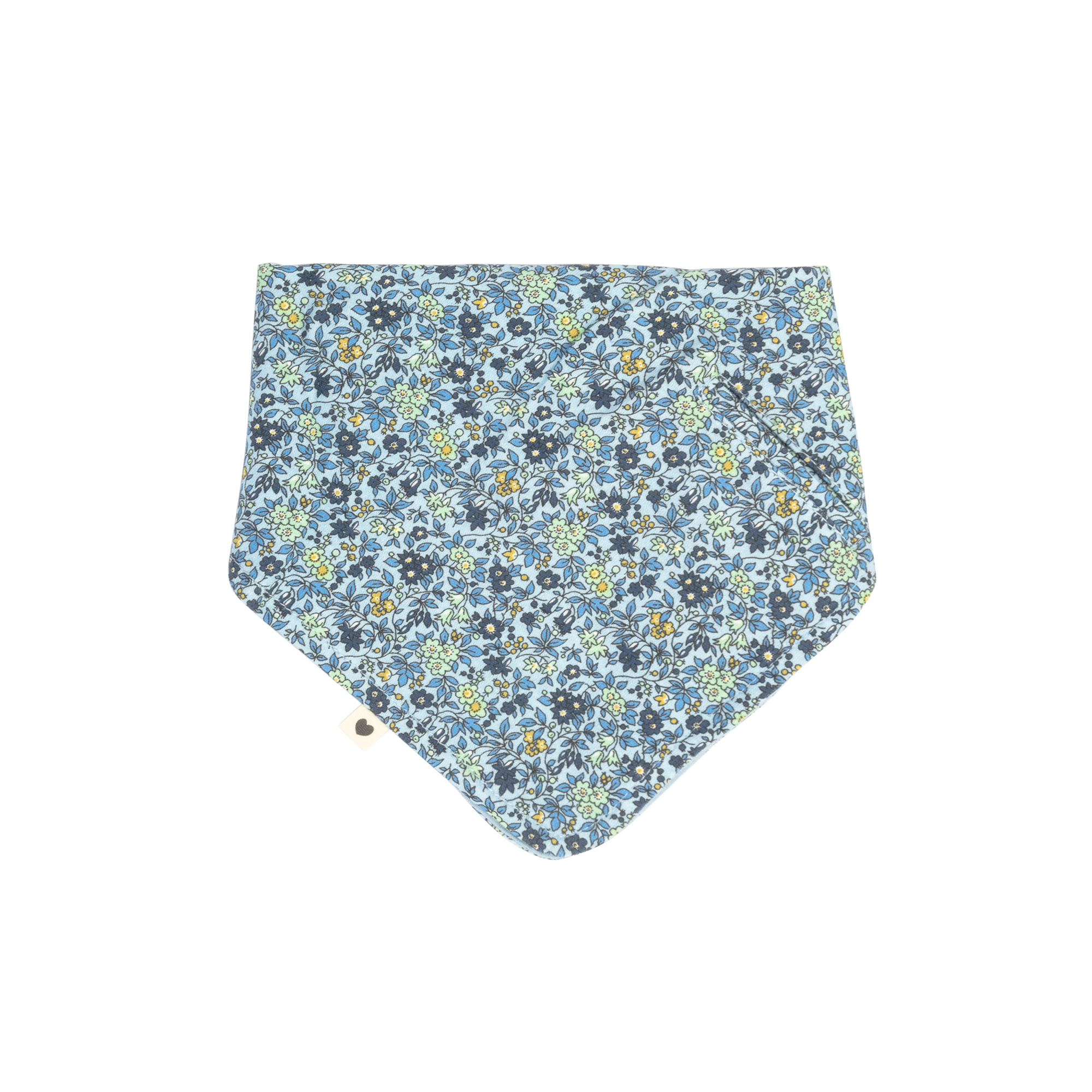 BIBS×LIBERTY muszlin nyálkendő Kamilla - pasztellkék - pippadu