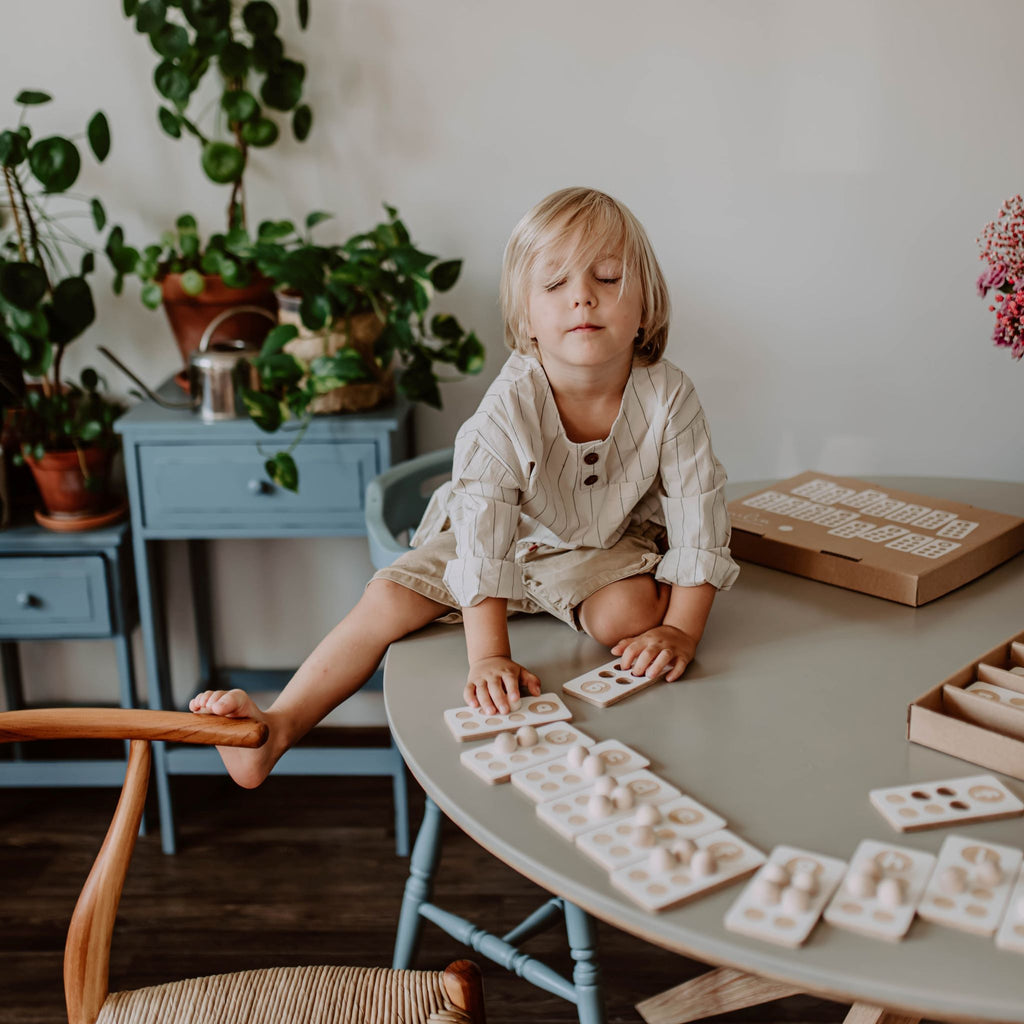Montessori játék - Braille ABC - pippadu