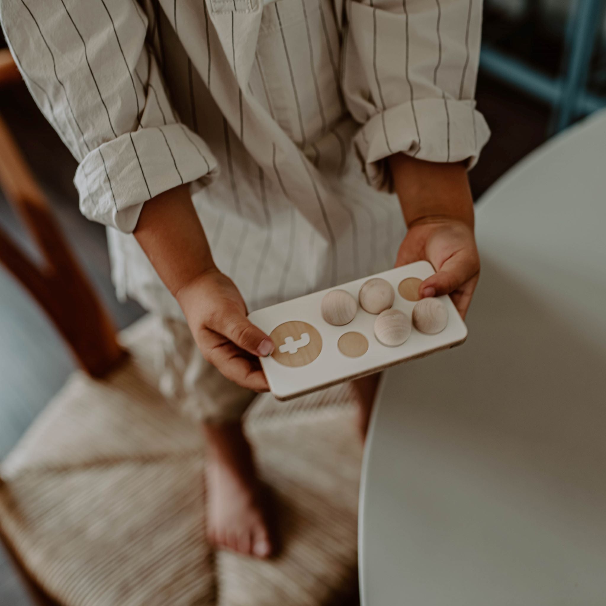 Montessori játék fából - pippadu