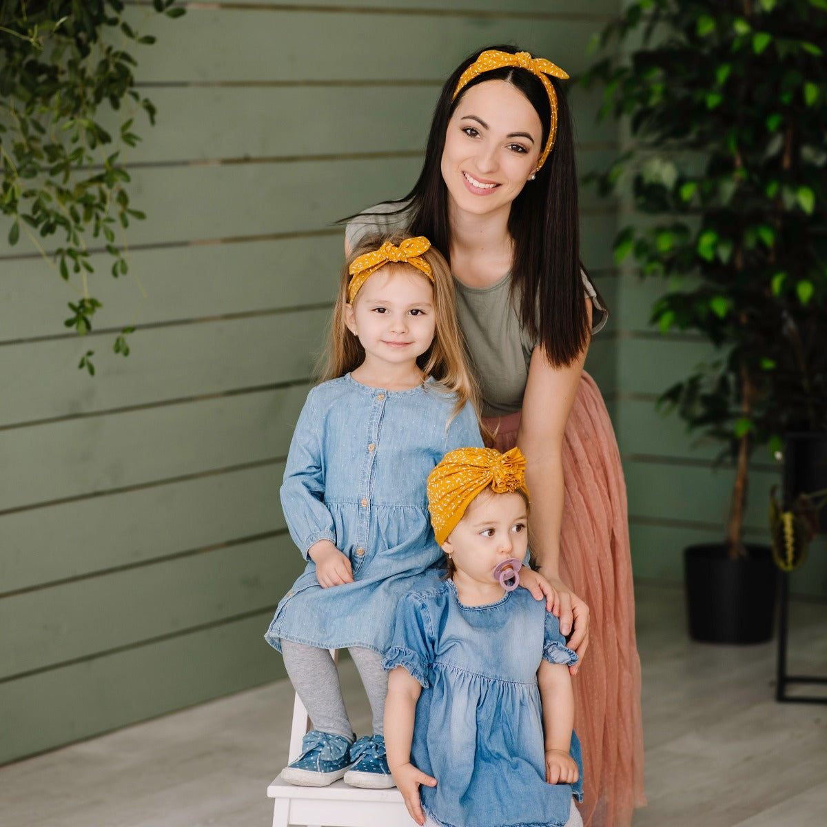 Tavaszi turbánka - mustársárga - Pippadu