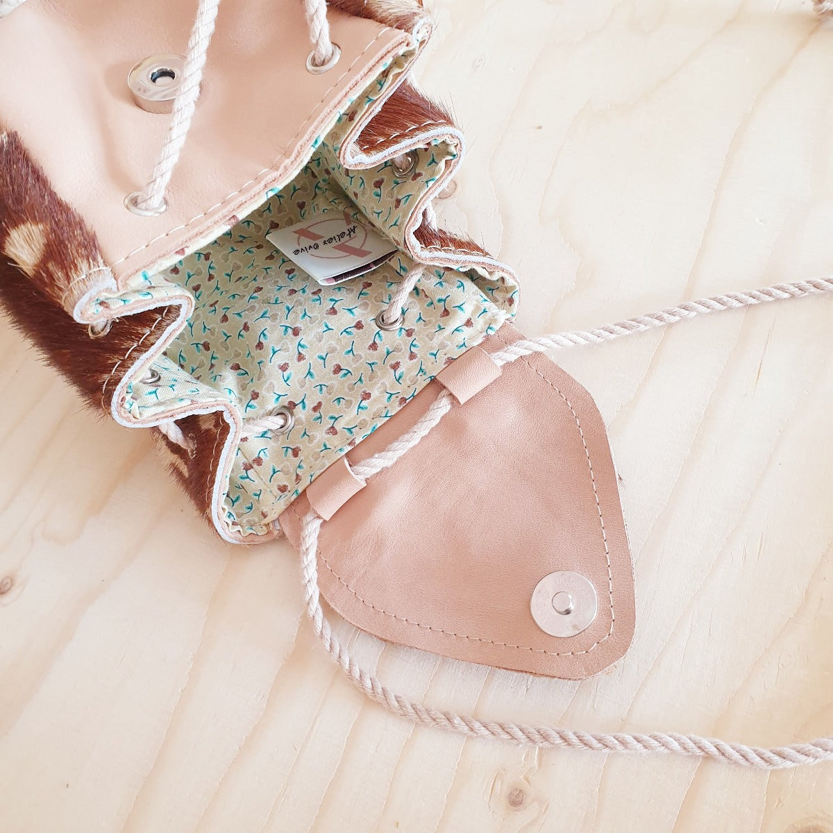 Őzikés batyutáska, gyerek táska, babatáska- Pippadu