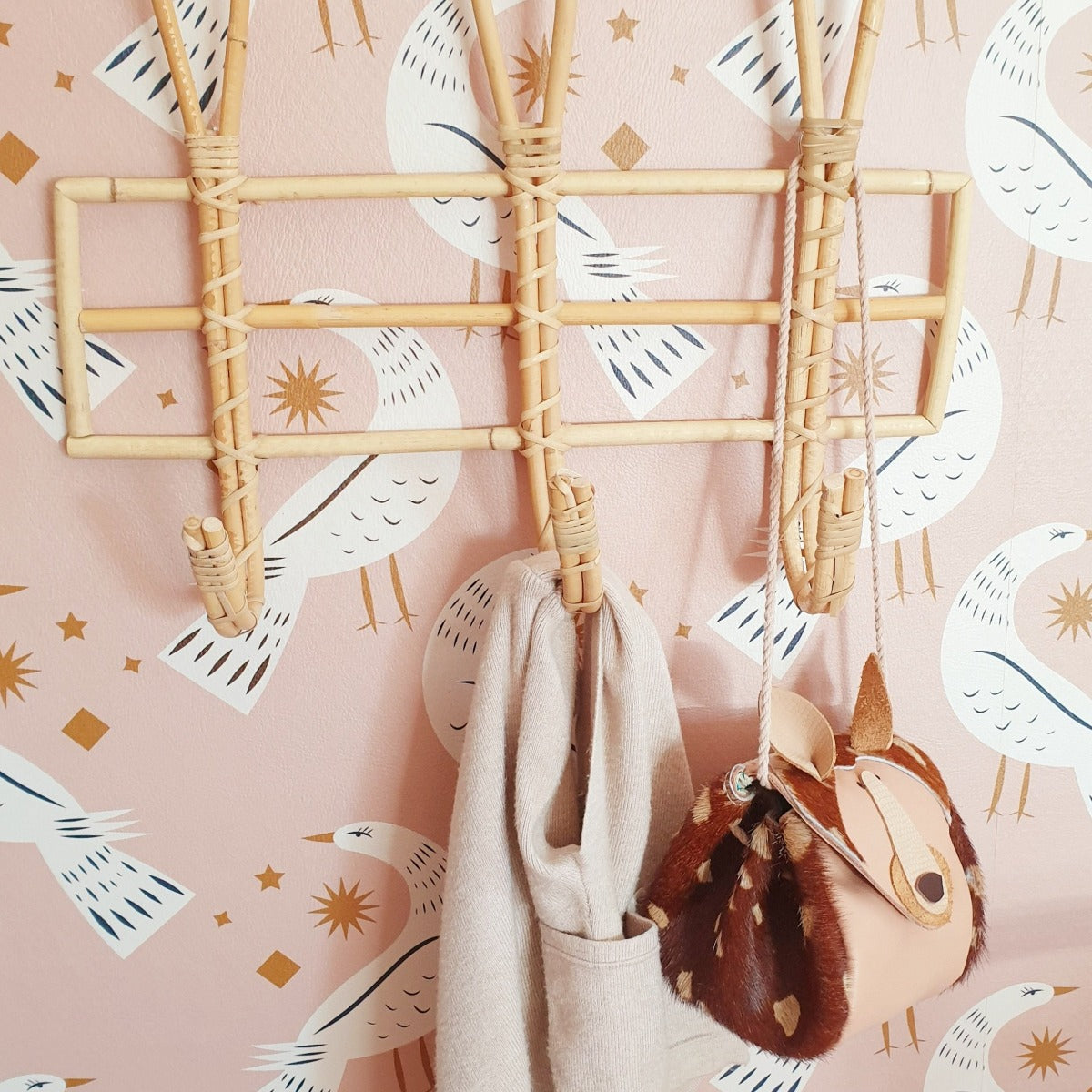 Őzikés batyutáska, gyerek táska, babatáska- Pippadu