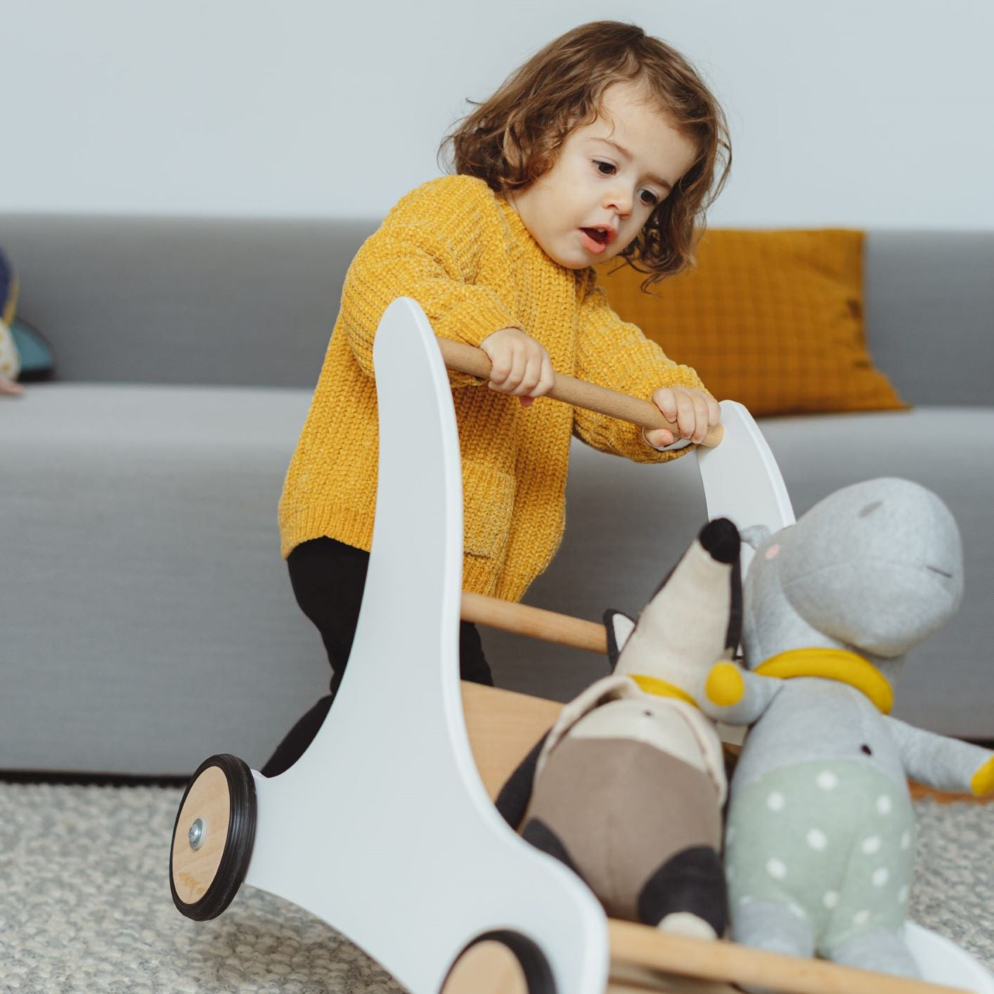 Plüss játékok a pippadunál - játszótársak a mindennapokra - puha pamut