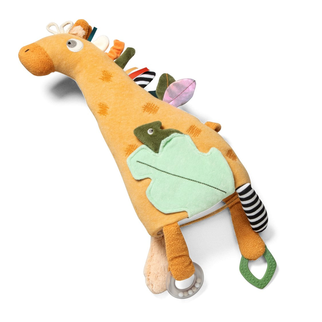 Sebra - Glenn, a zsiráf - készségfejlesztő plüss játék - pippadu
