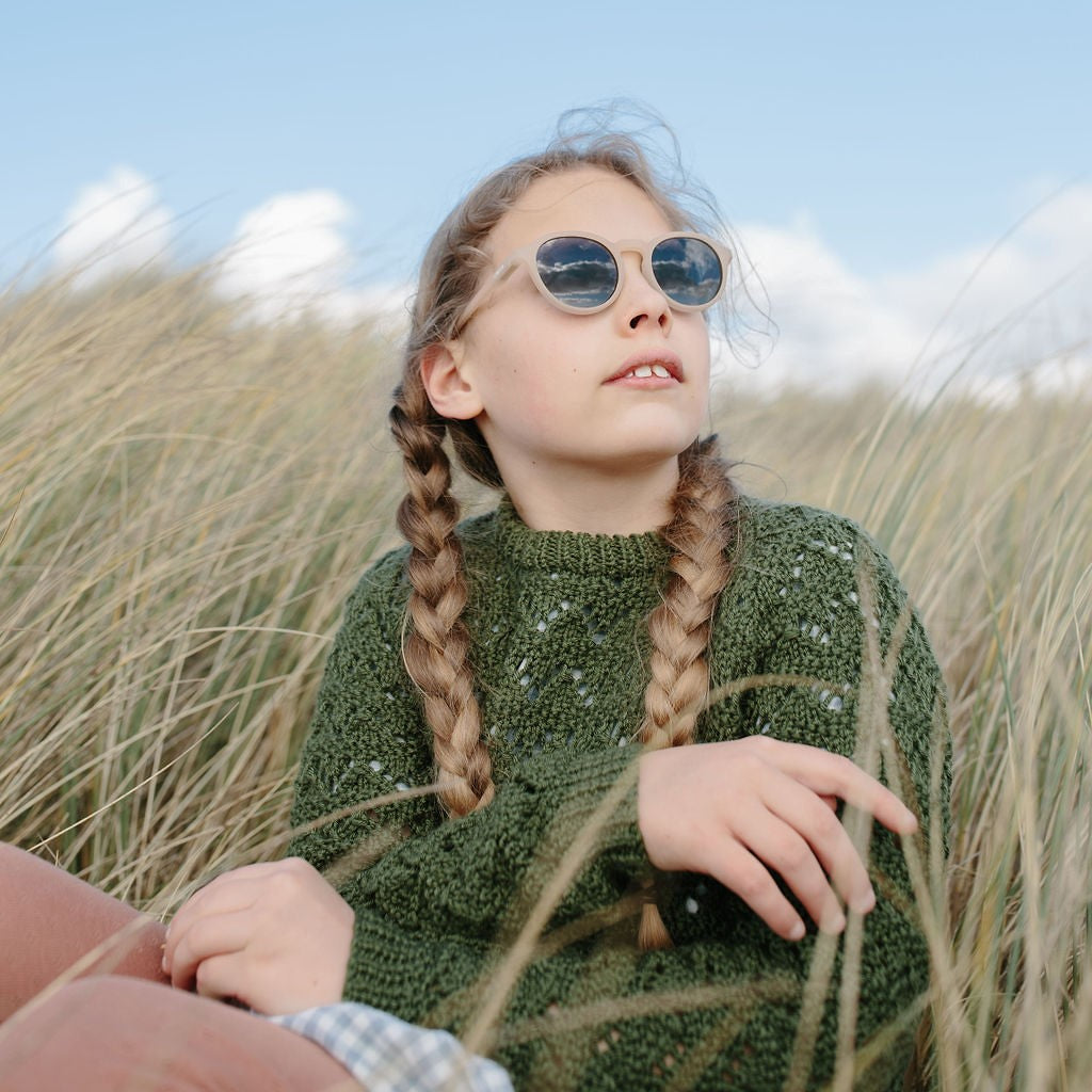 Gyerek napszemüveg környezetbarát anyagból, polarizált lencsével - pippadu, Leosun