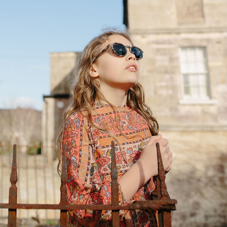 Leosun napszemüveg gyerekeknek teknőctarka mintával - 5 éves kortól - pippadu