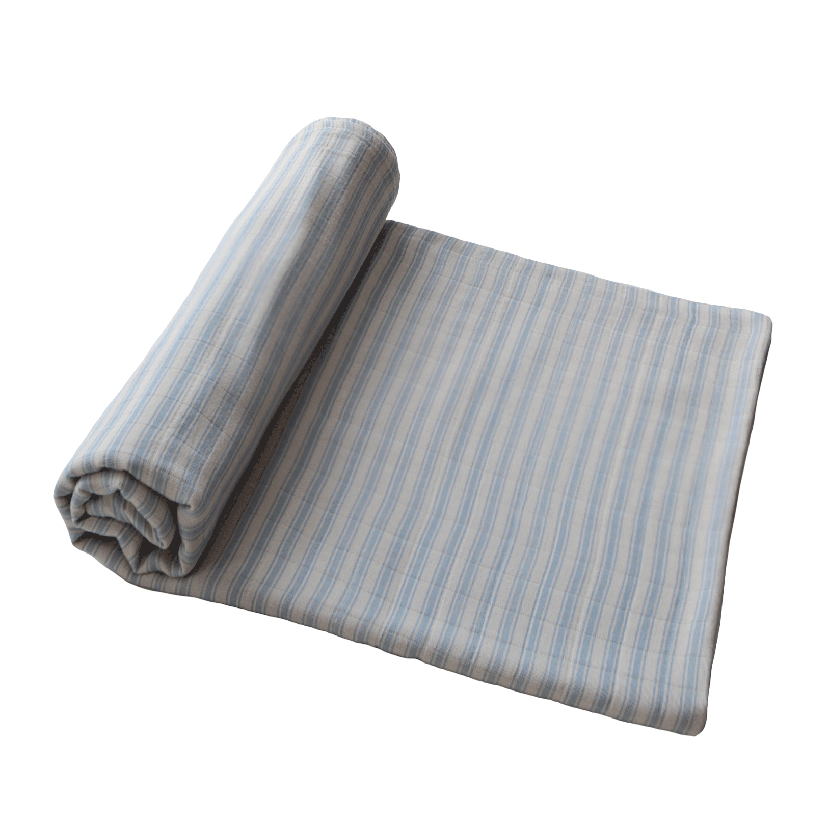 Muszlin pólya - kék csíkos - pippadu