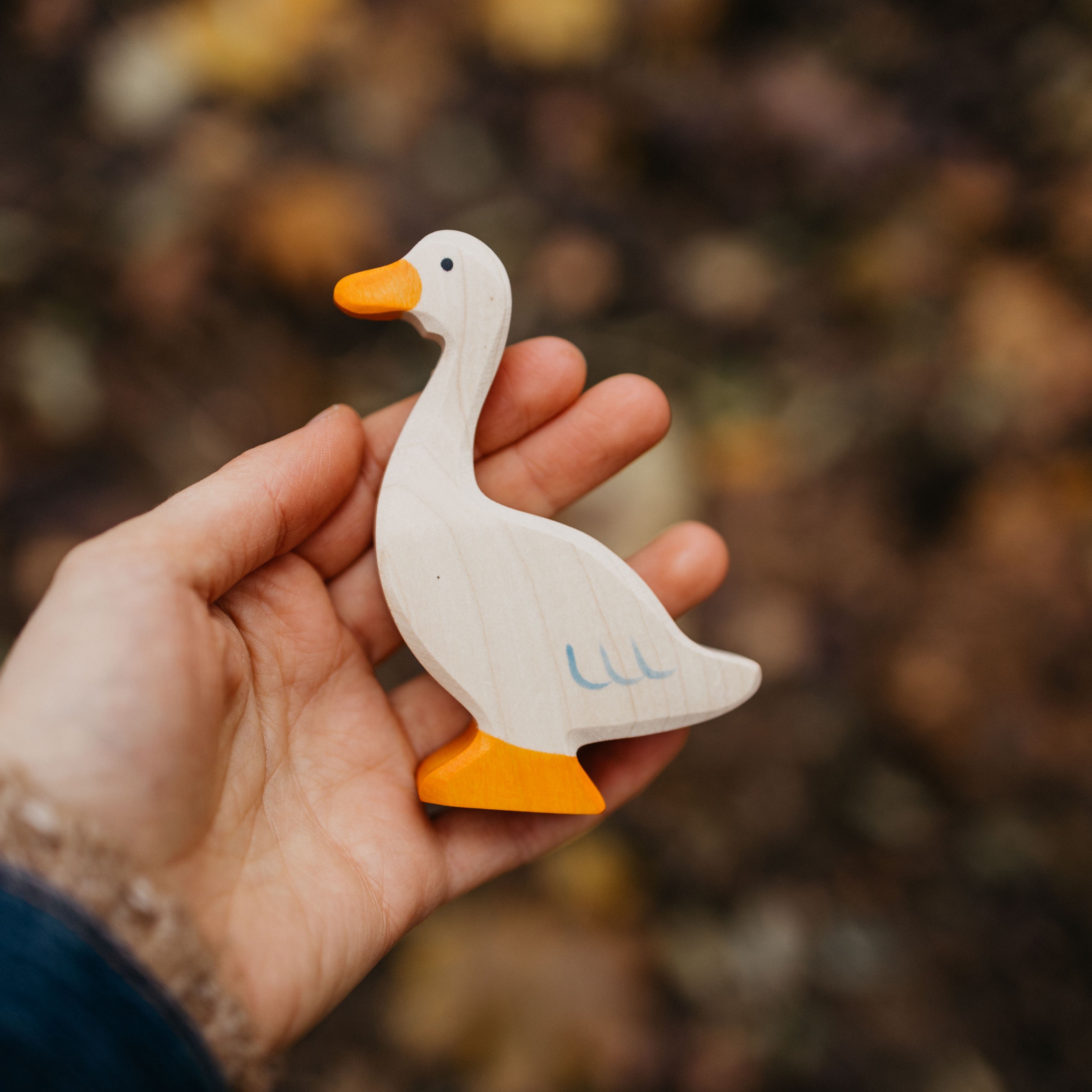 Liba fajáték a pippadu polcain - Holztiger